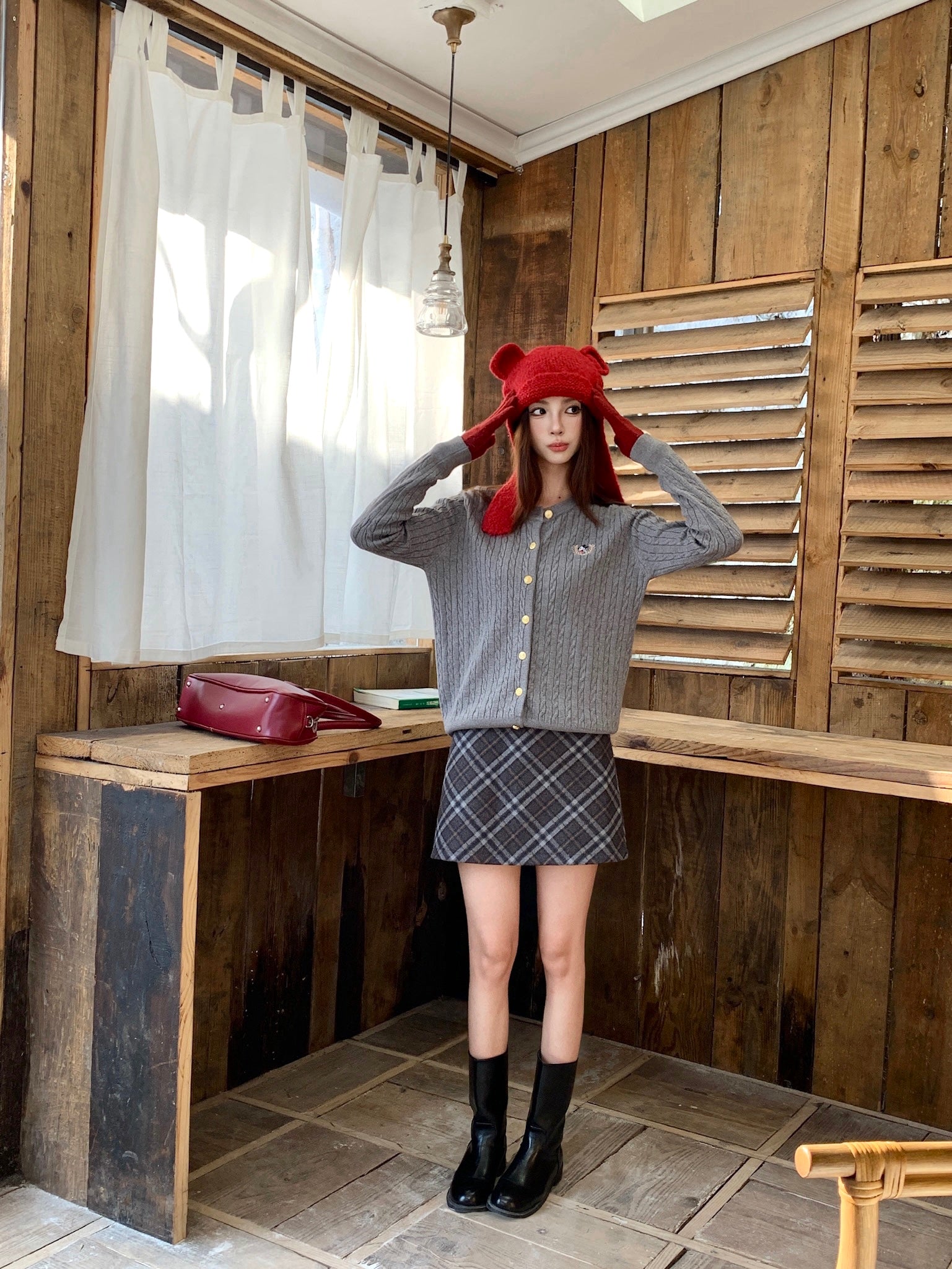 Mickey Knitted Cardigan