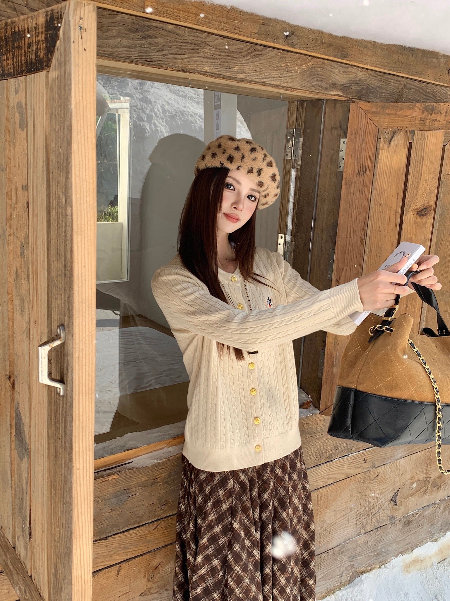 Mickey Knitted Cardigan