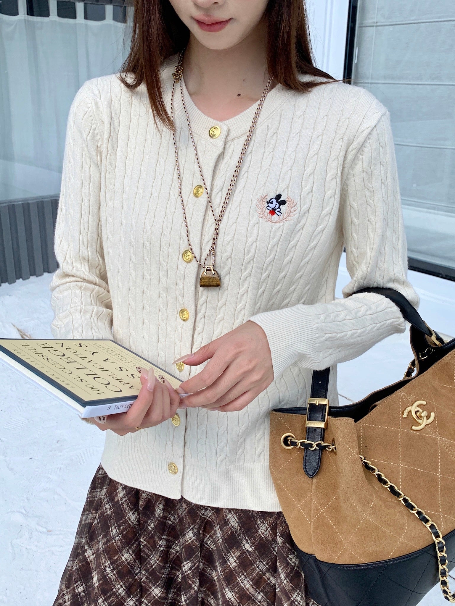 Mickey Knitted Cardigan