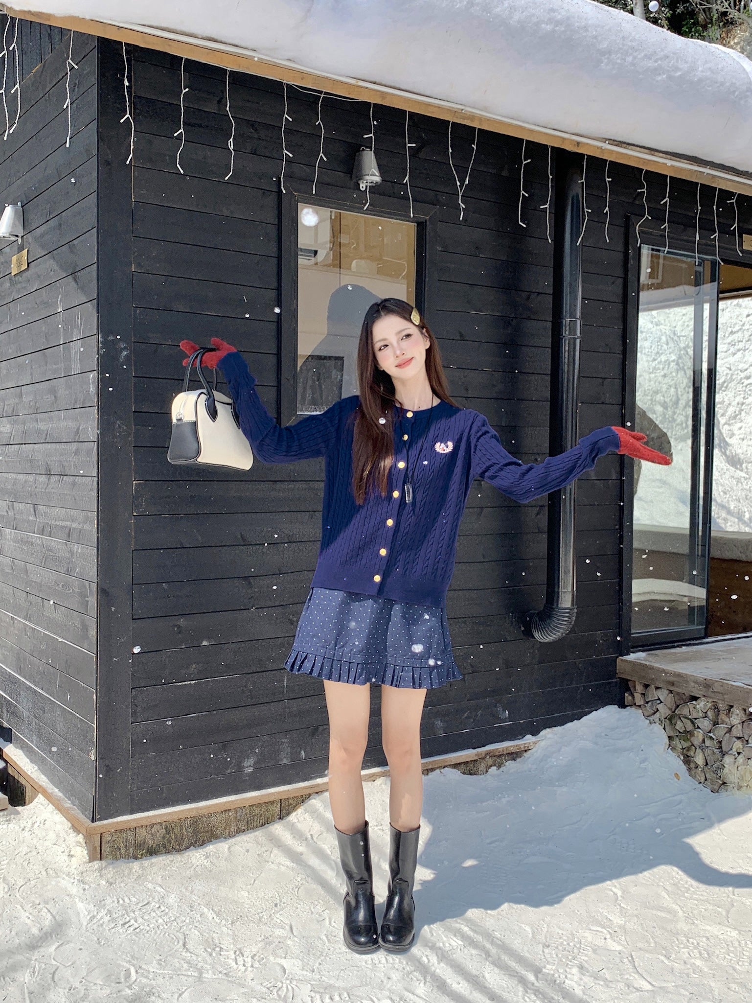 Mickey Knitted Cardigan