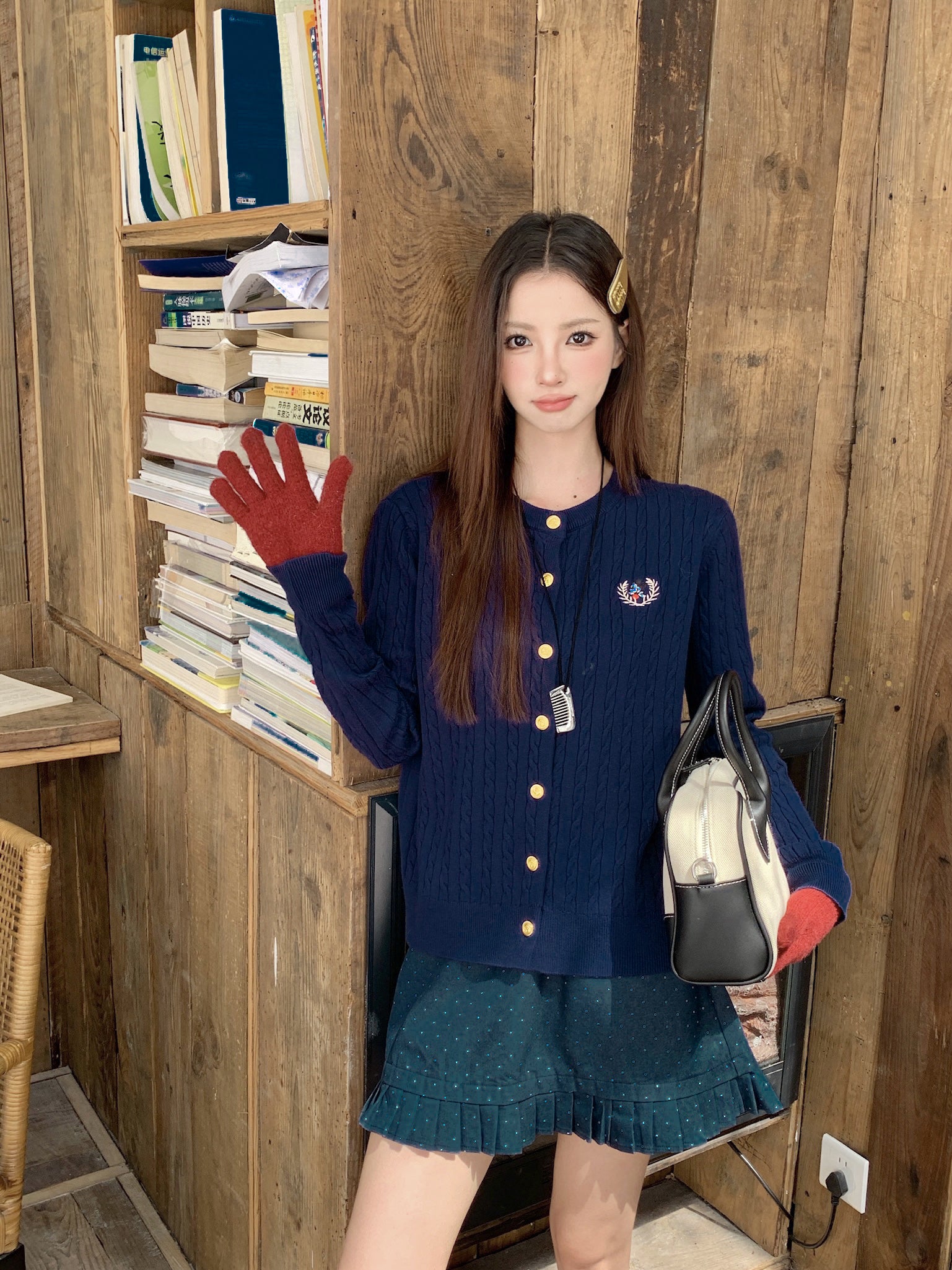 Mickey Knitted Cardigan