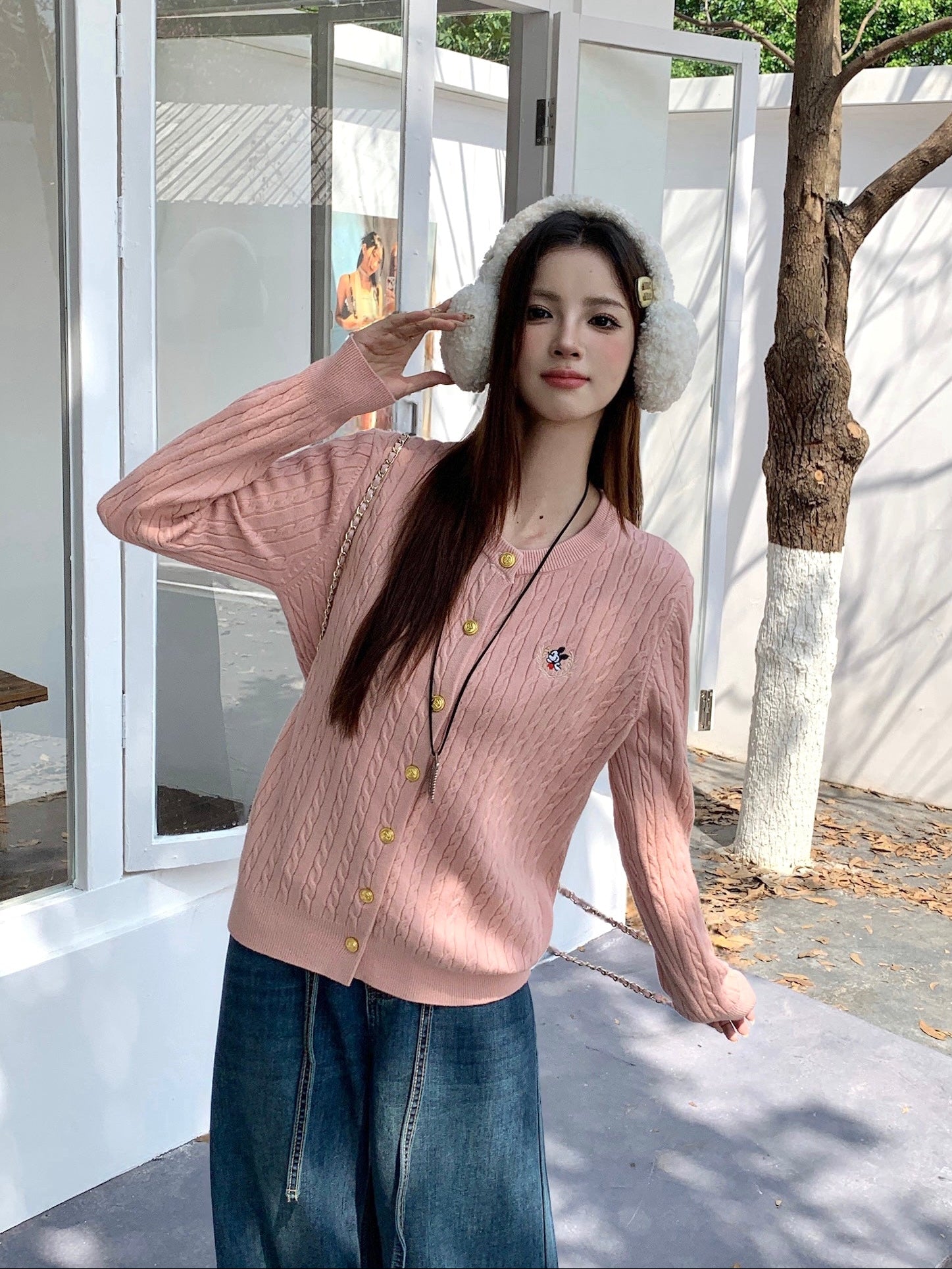 Mickey Knitted Cardigan