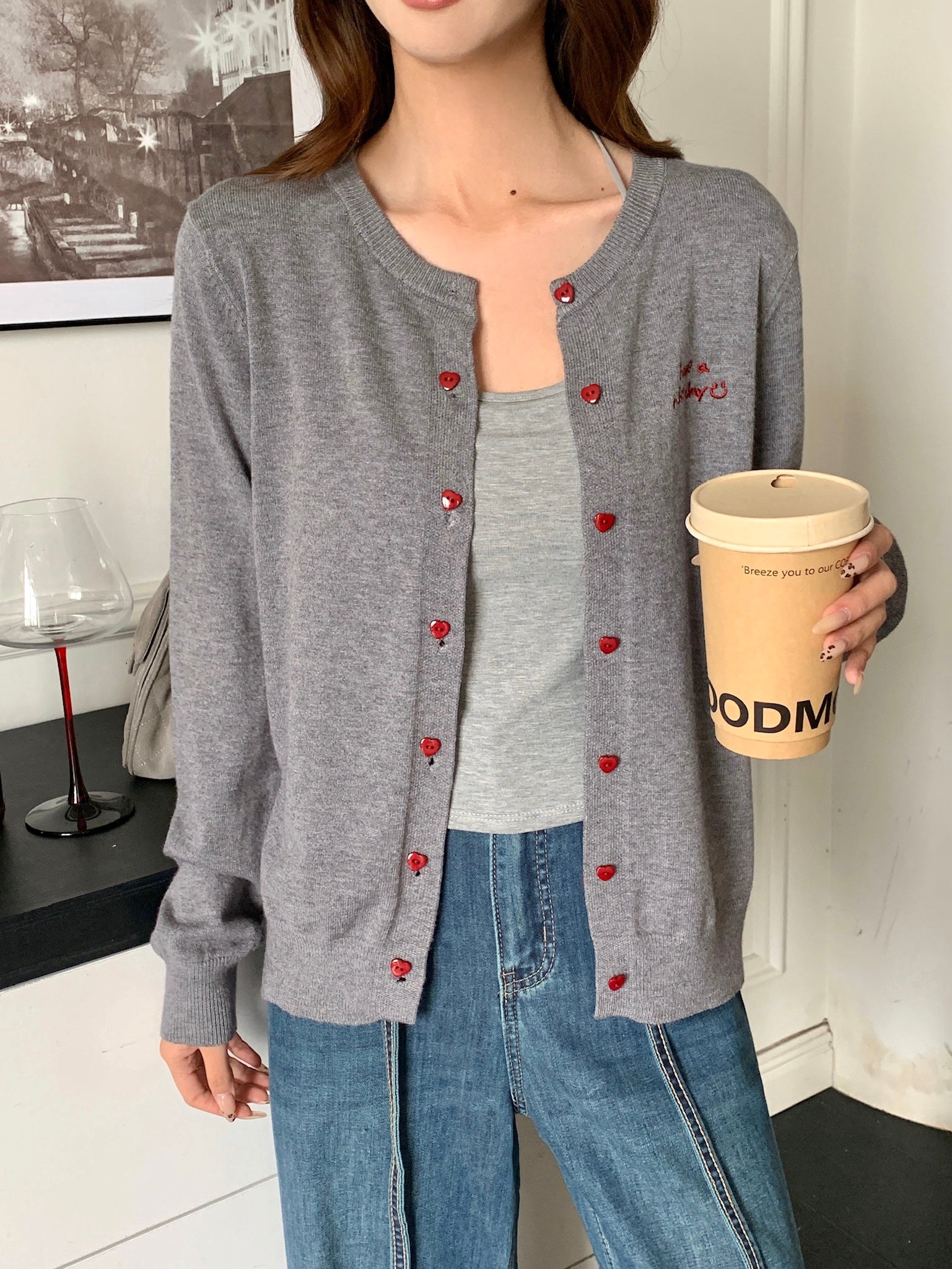 Cupid Knitted Cardigan