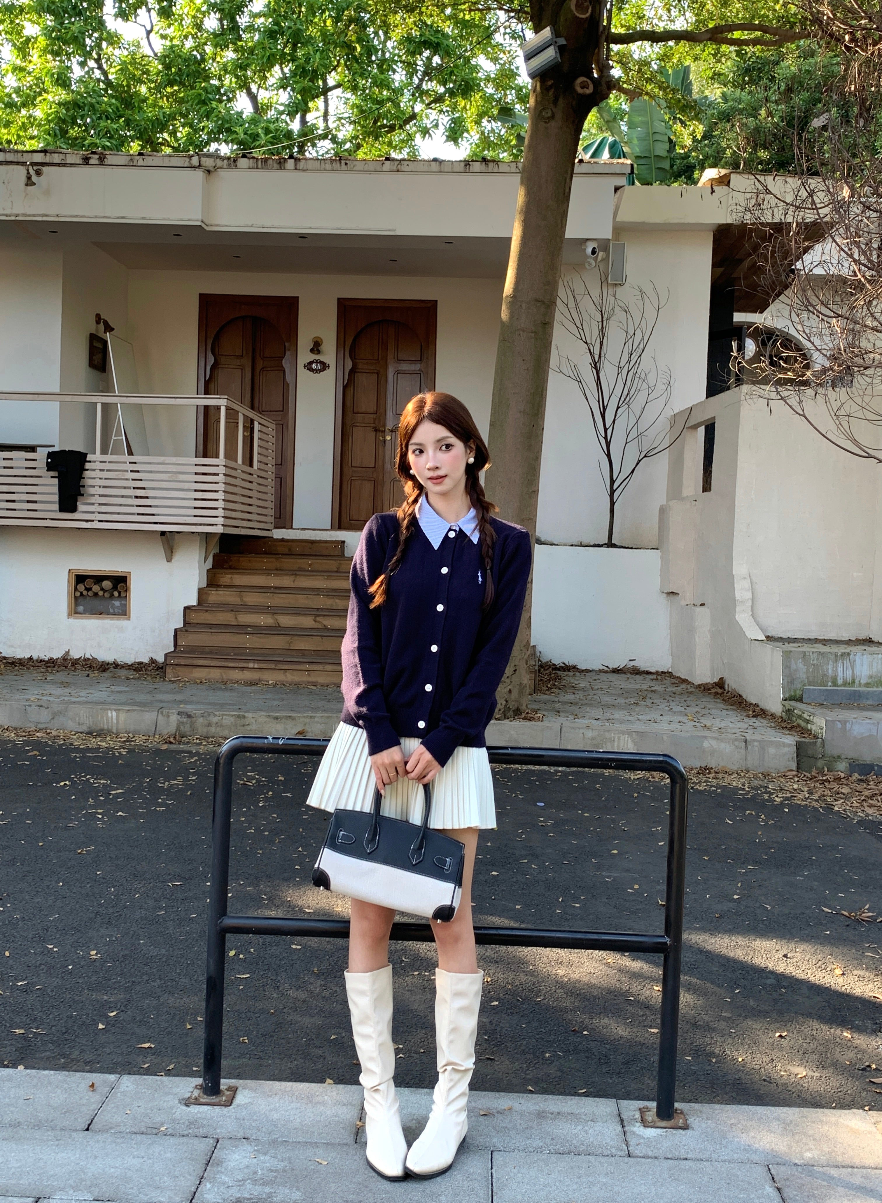 Mayor Layered Cardigan