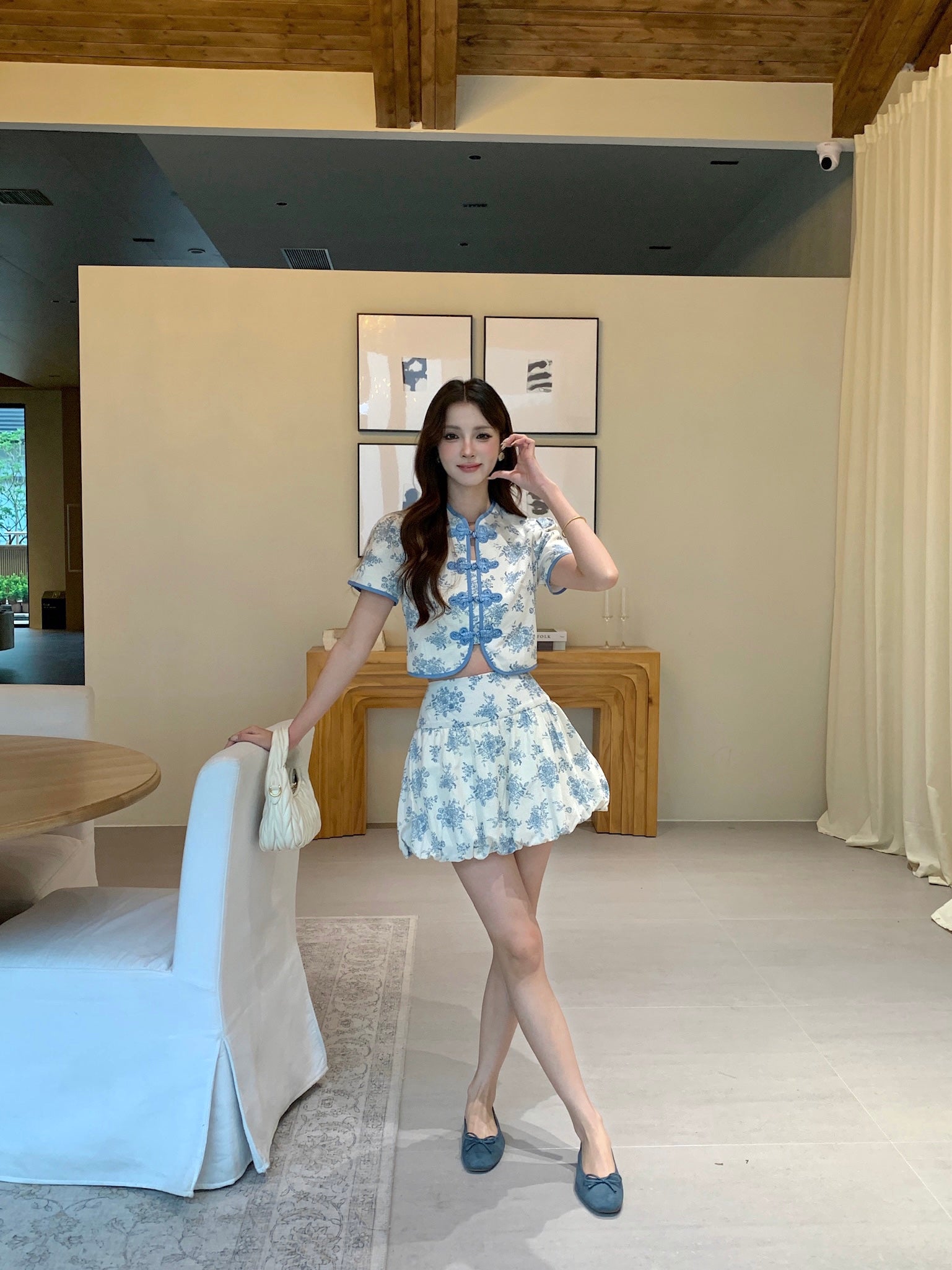 Jin Que Cheongsam Top