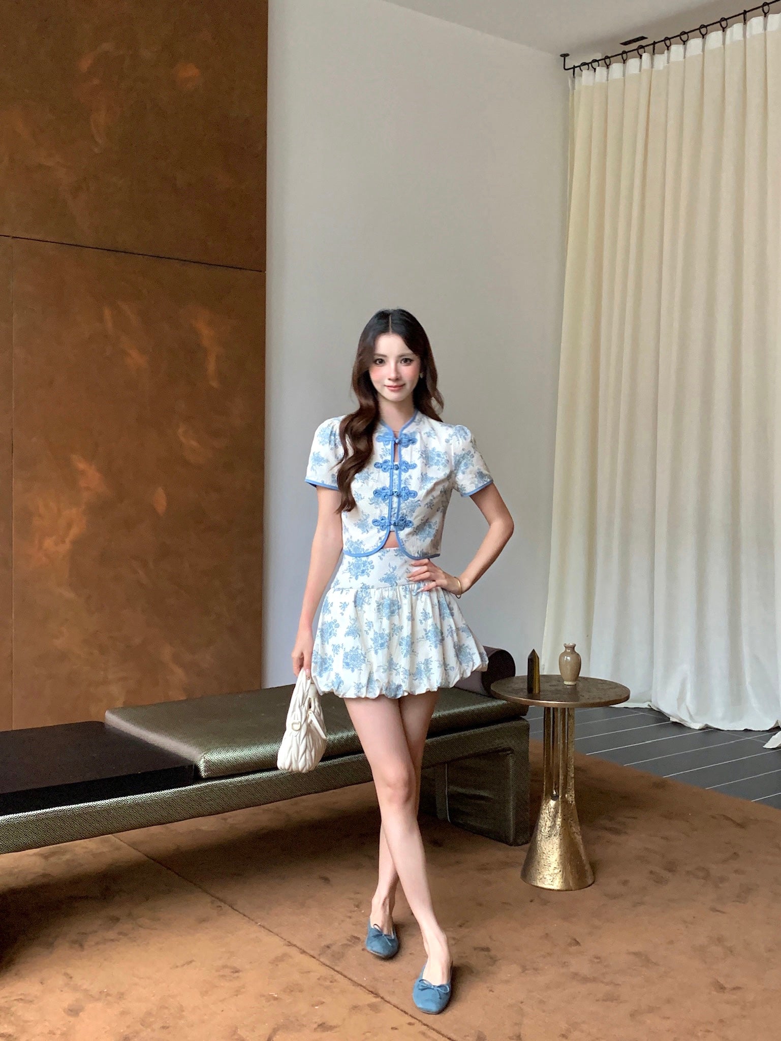 Jin Que Cheongsam Top