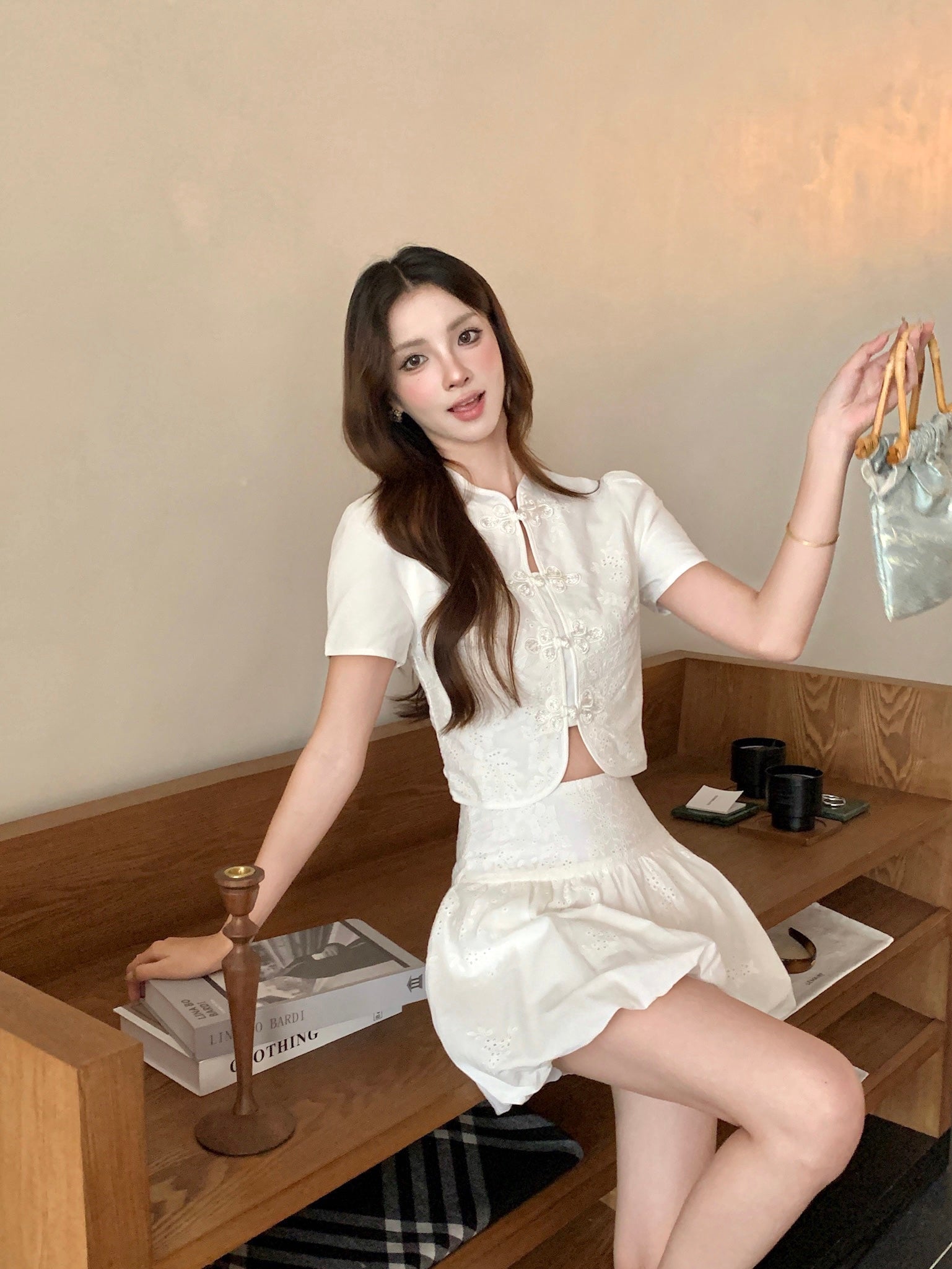 Jin Que Cheongsam Top