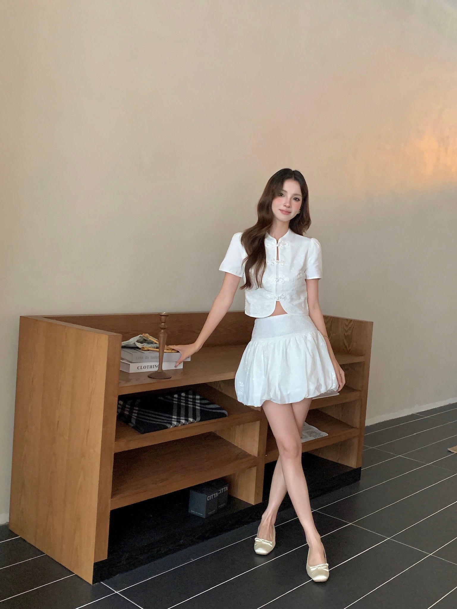 Jin Que Cheongsam Top