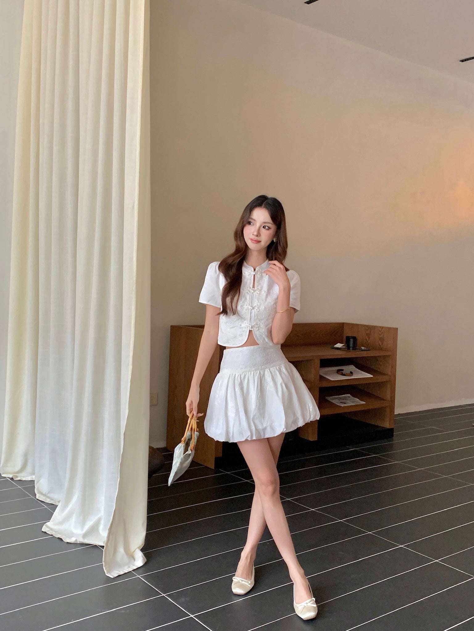 Jin Que Cheongsam Top