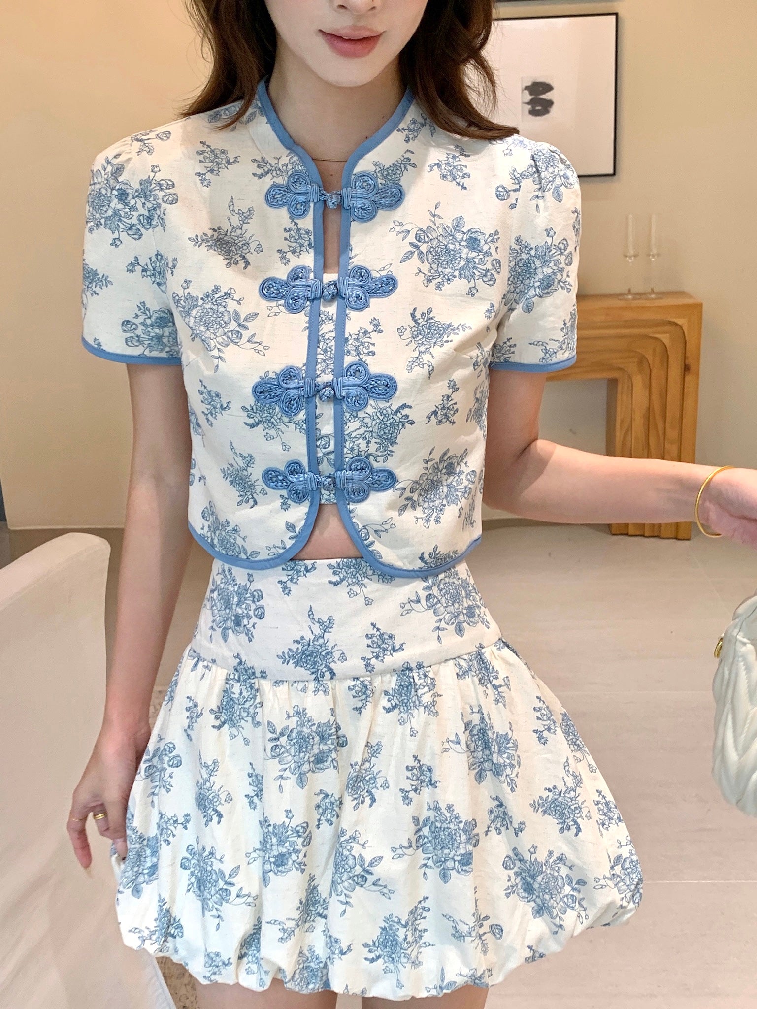 Jin Que Cheongsam Top