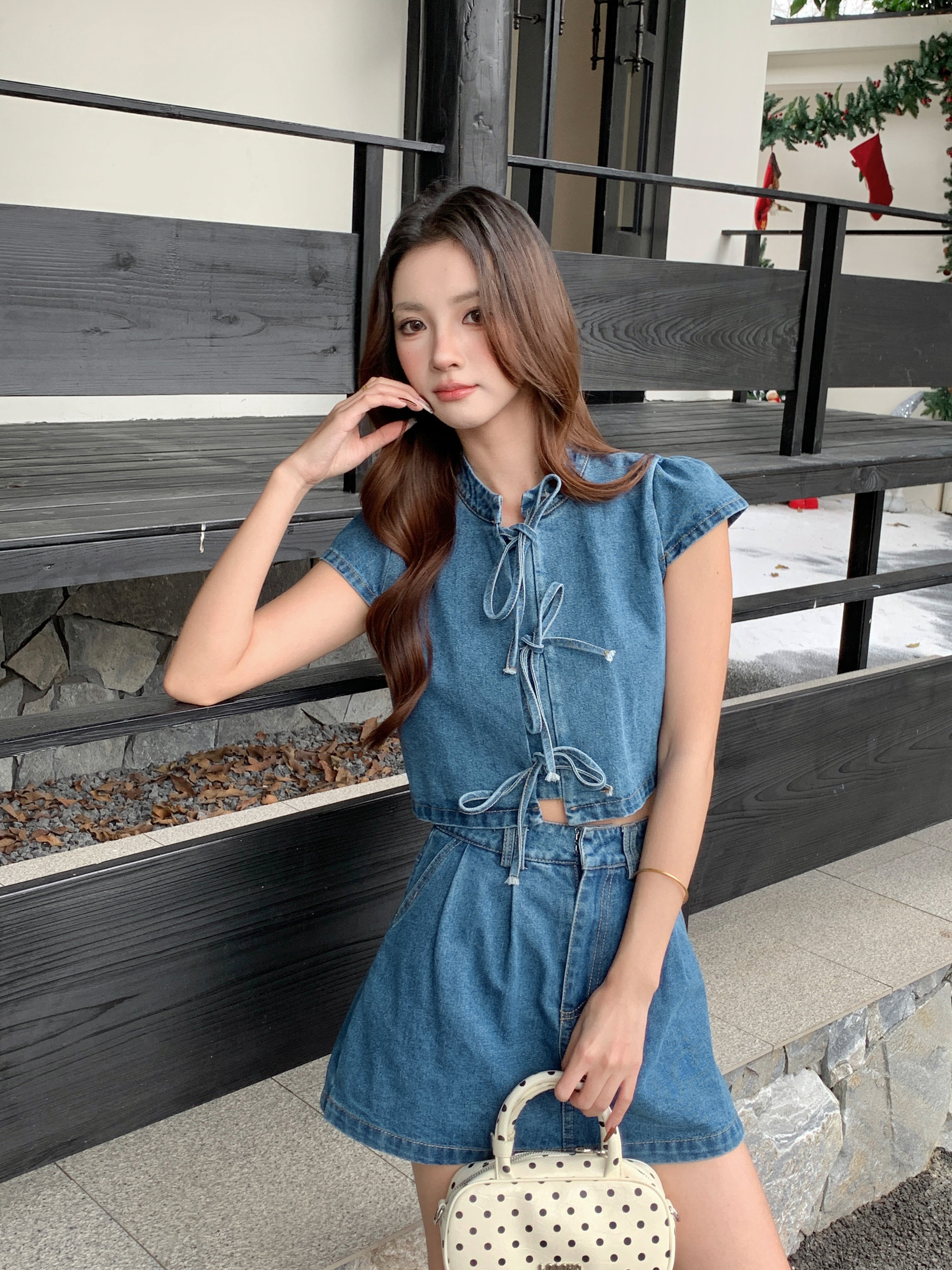 Sully Denim Top