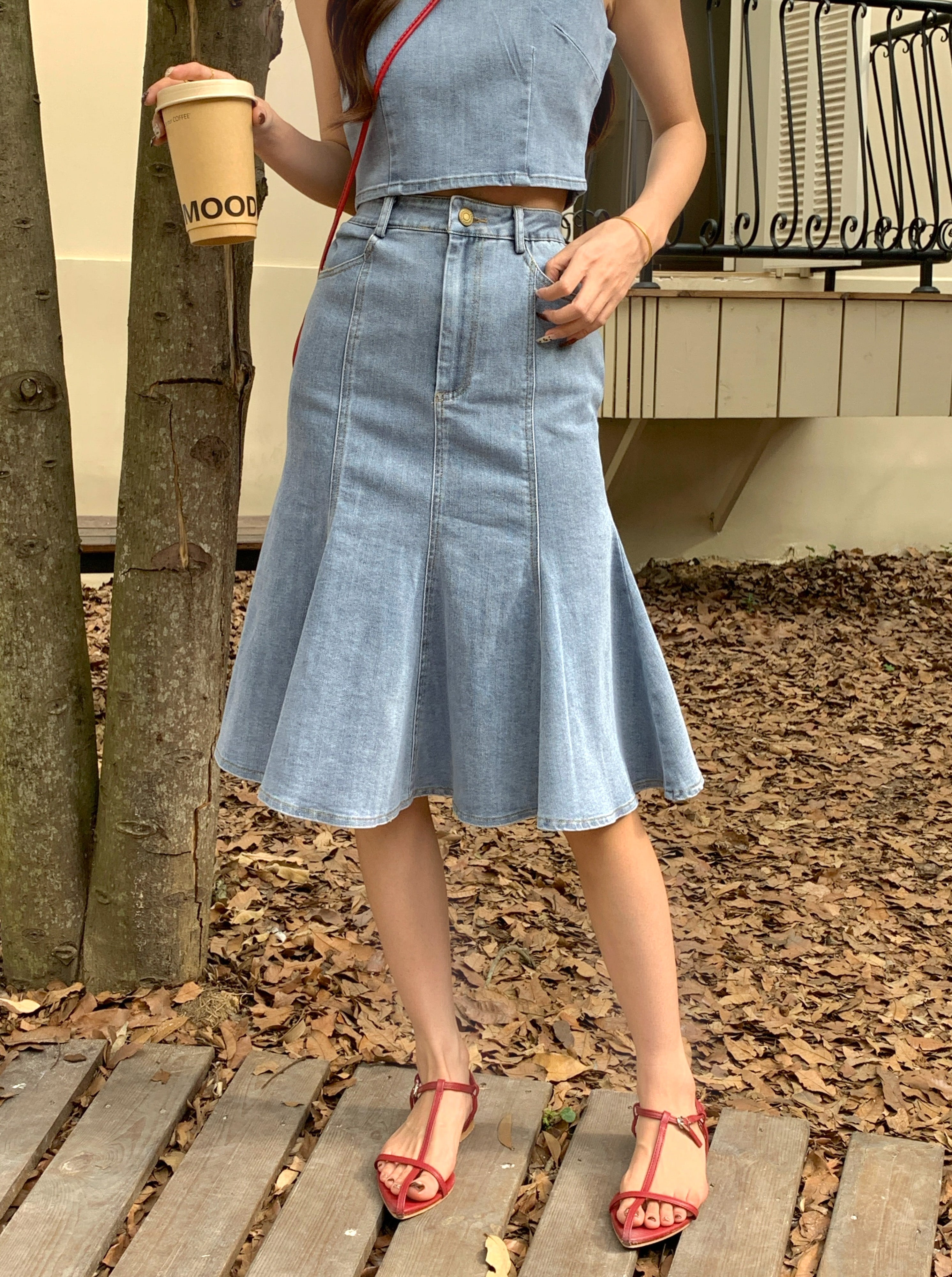 Raye Denim Skirt
