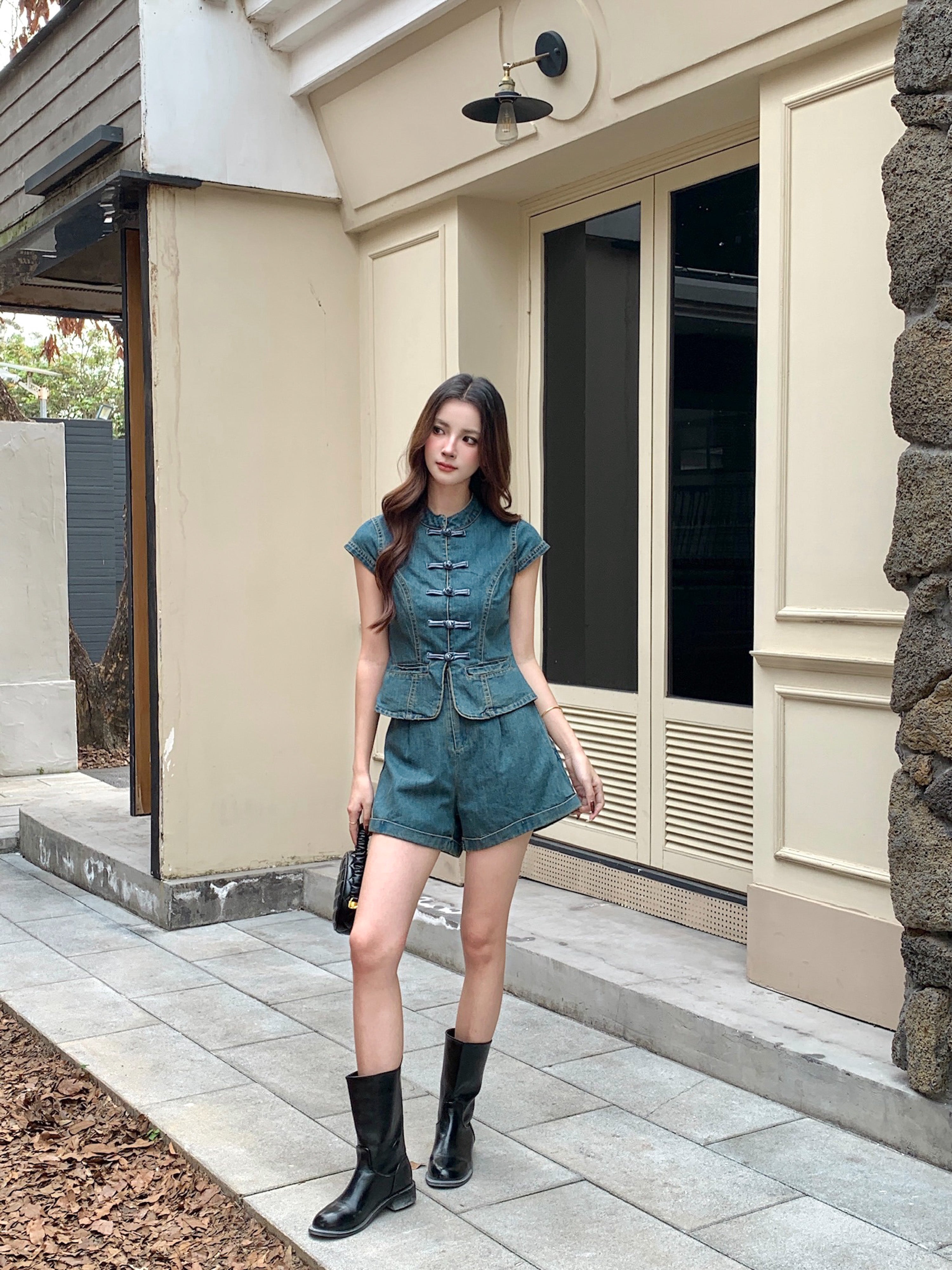 Neytiri Denim Short