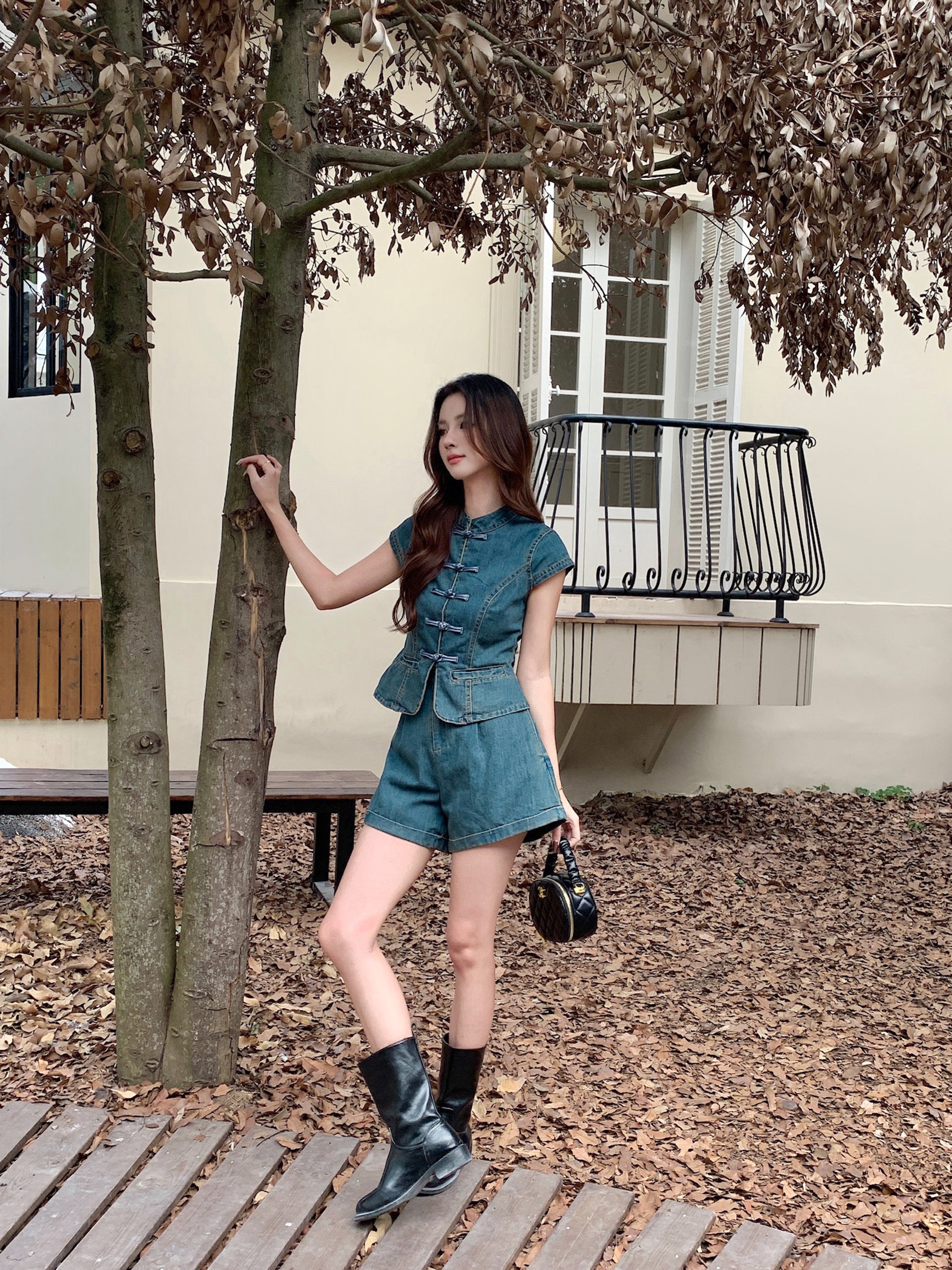 Neytiri Denim Short