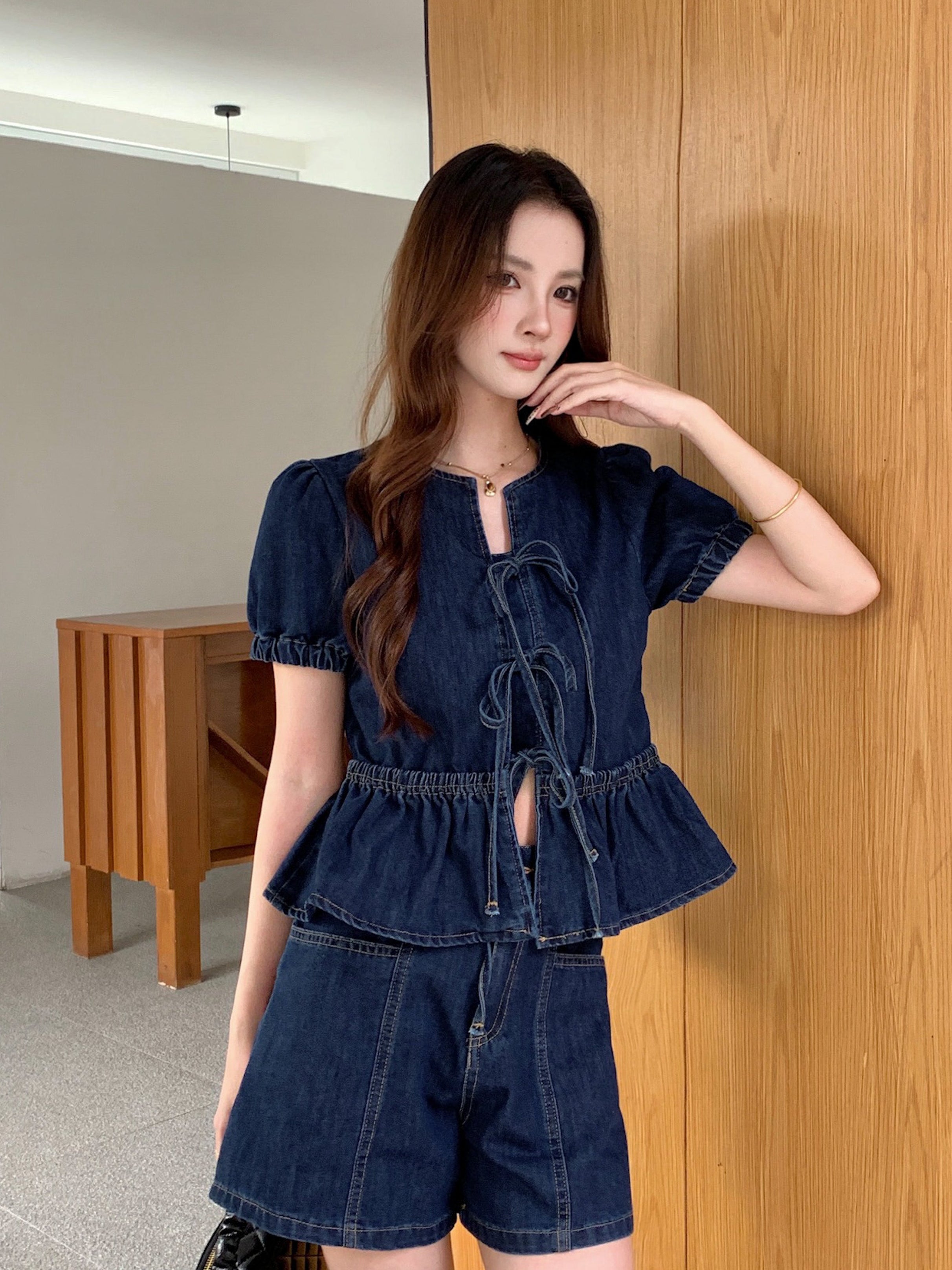 Yoana Denim Top