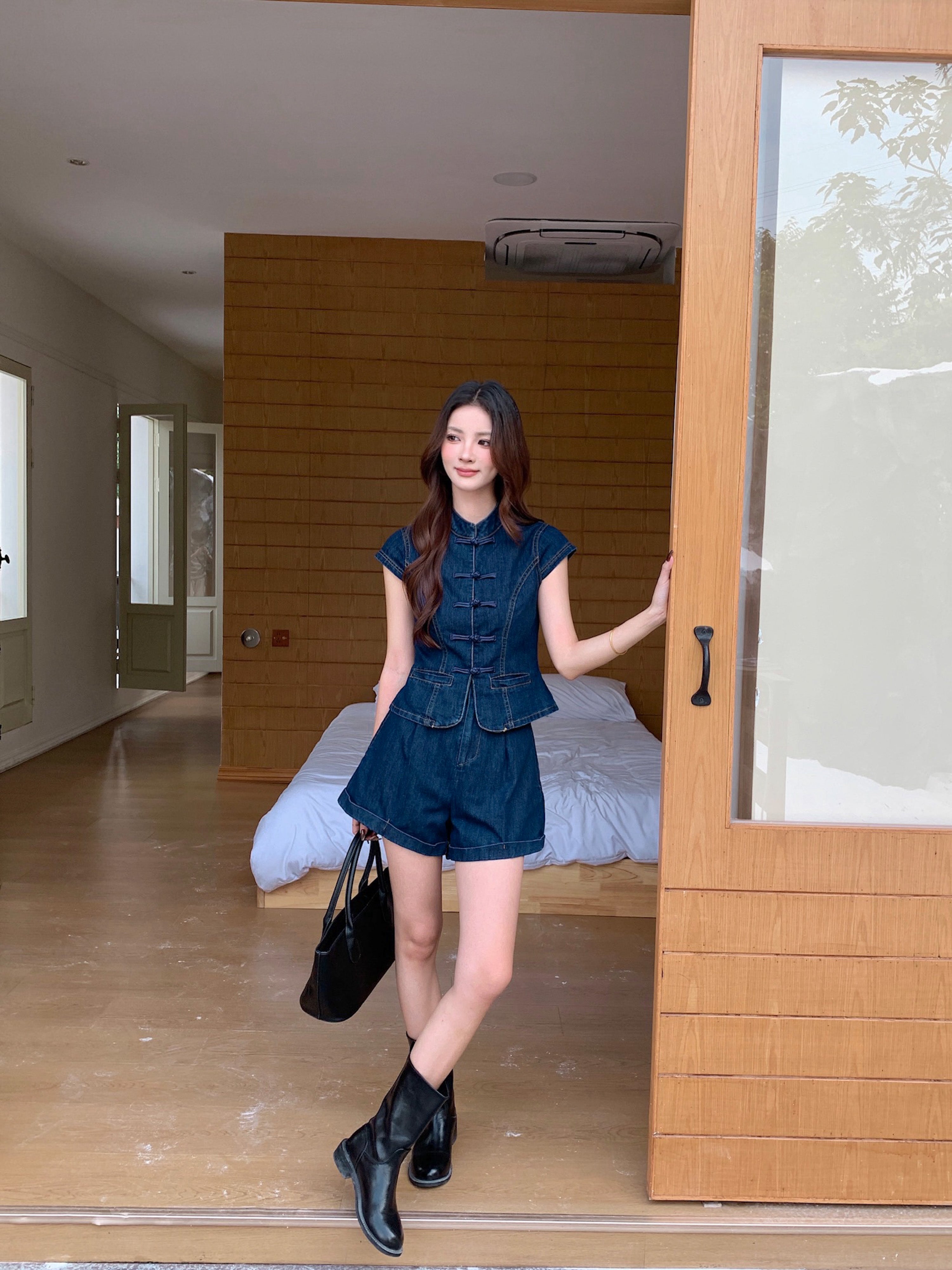 Neytiri Denim Short