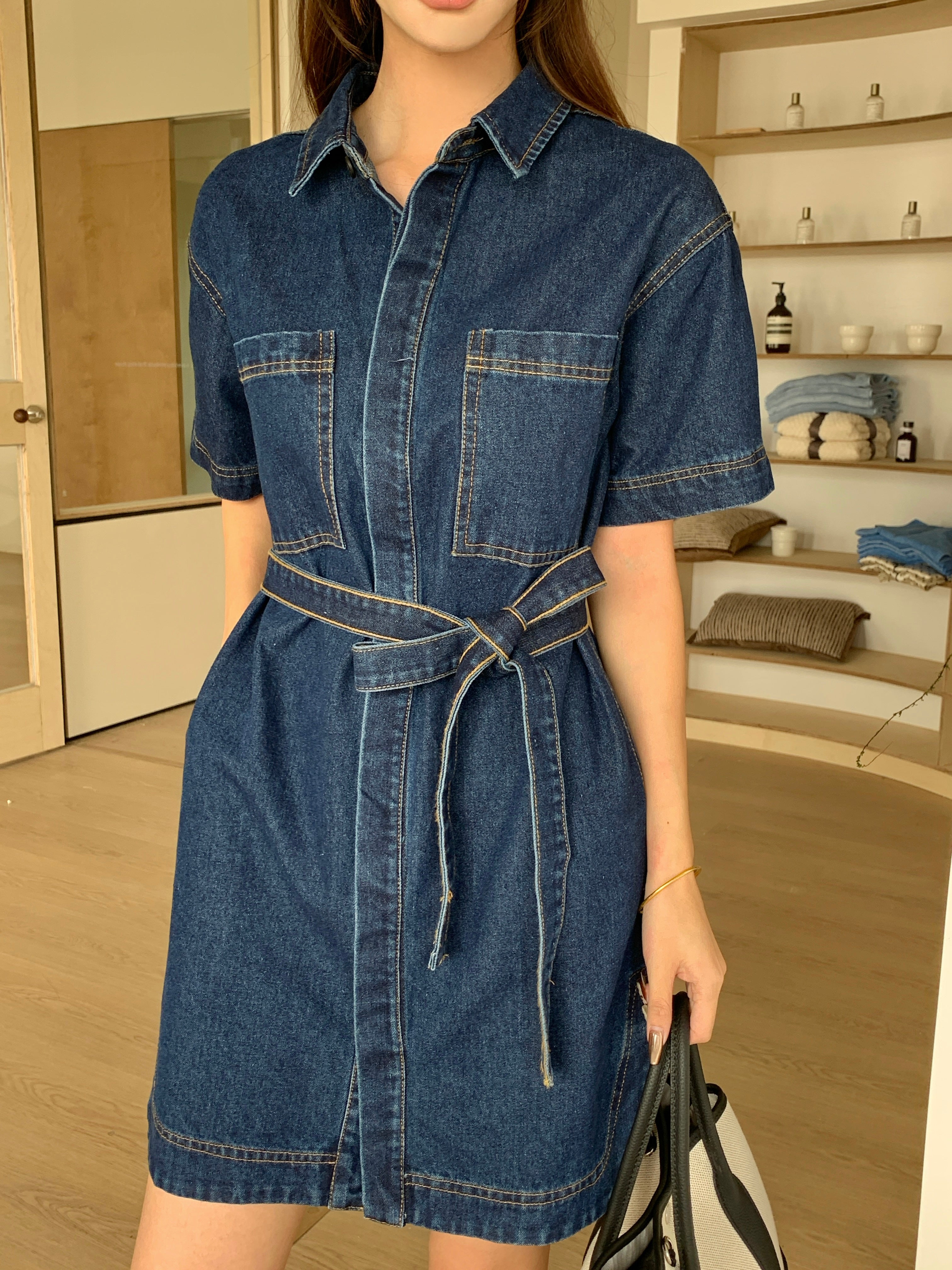 Anouk Denim Dress