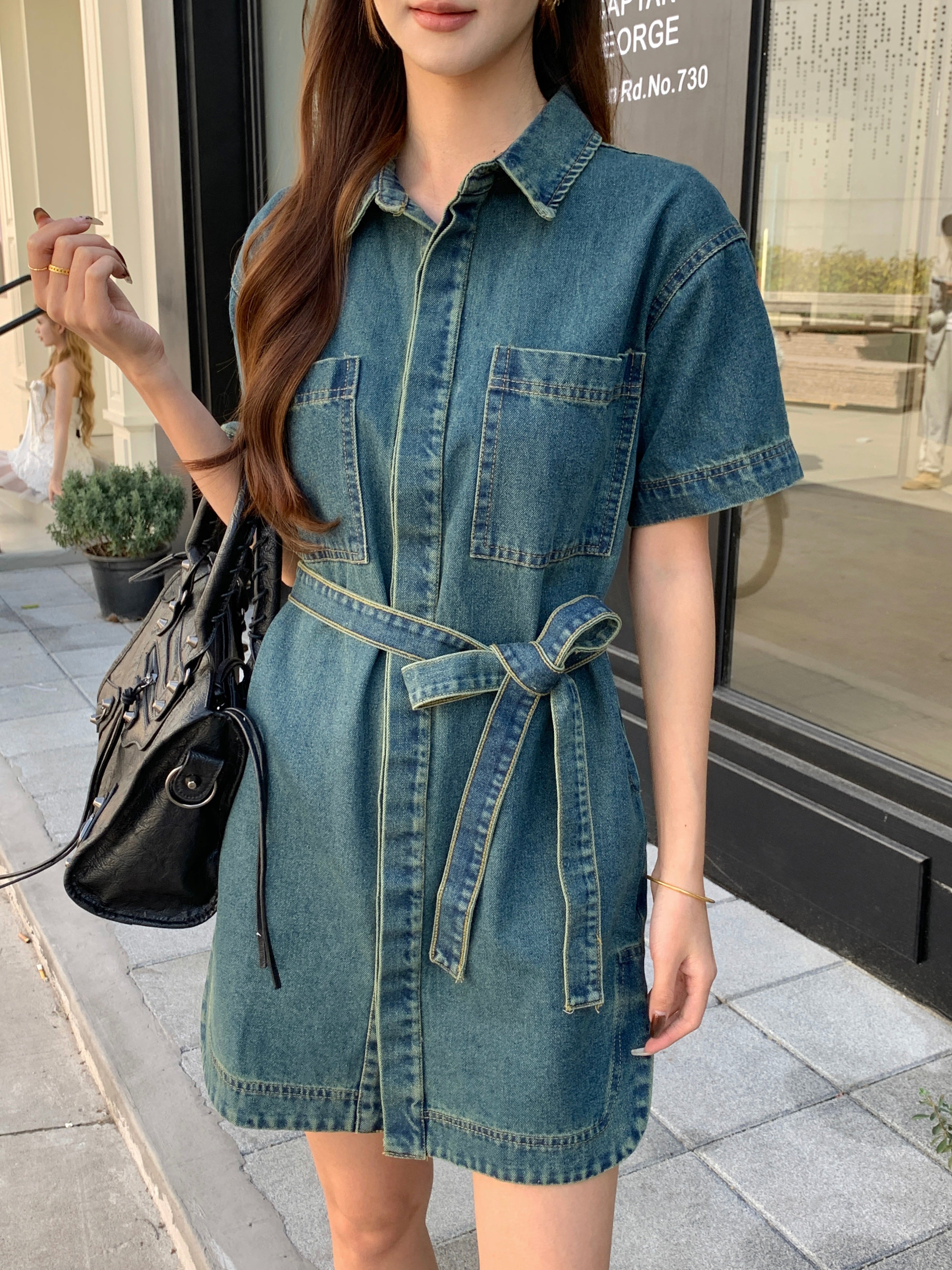 Anouk Denim Dress