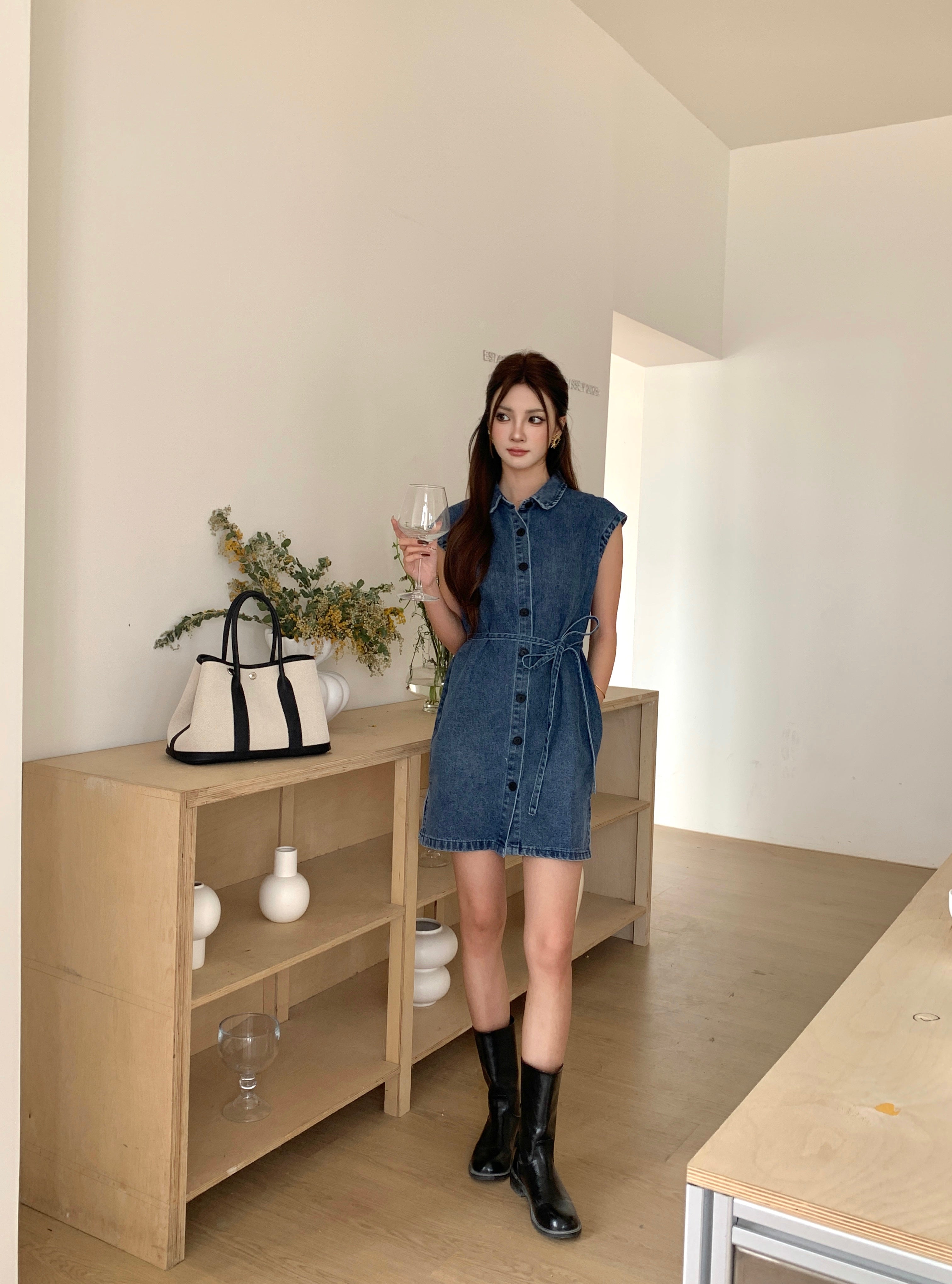Max Denim Dress