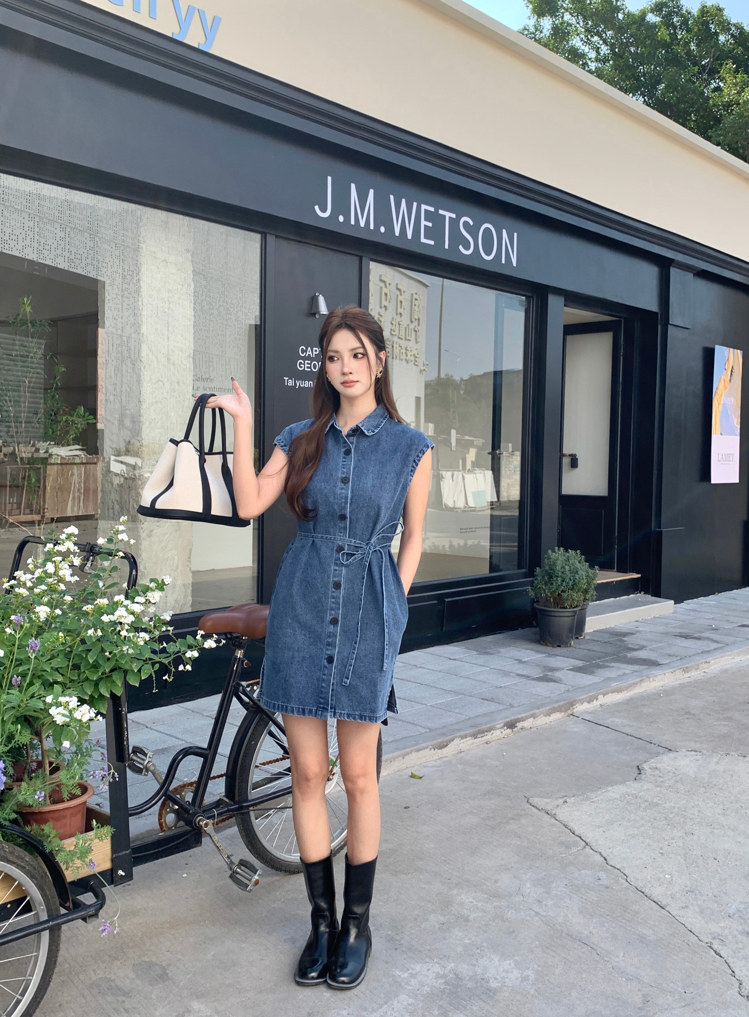 Max Denim Dress