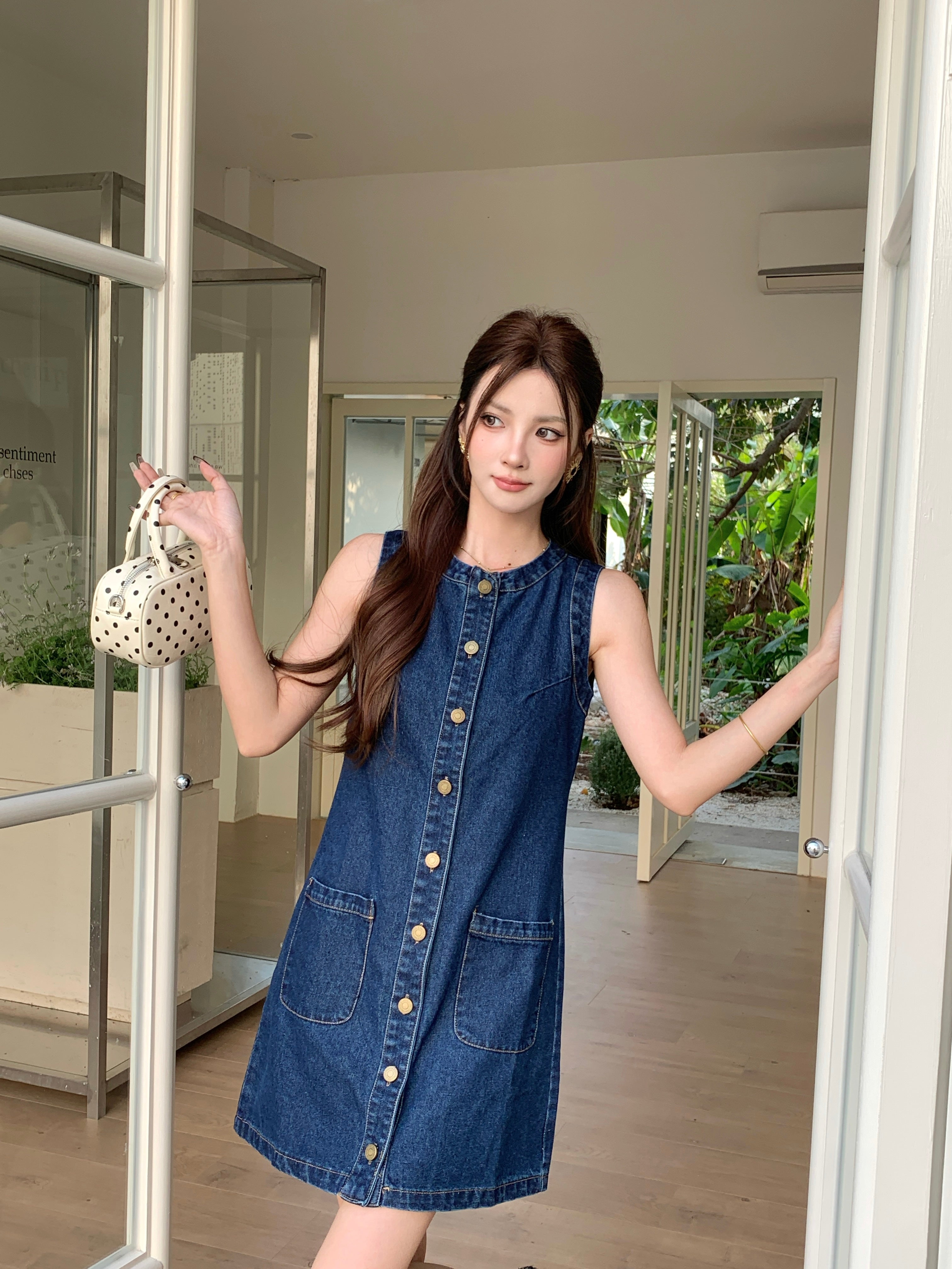 Clea Denim Dress