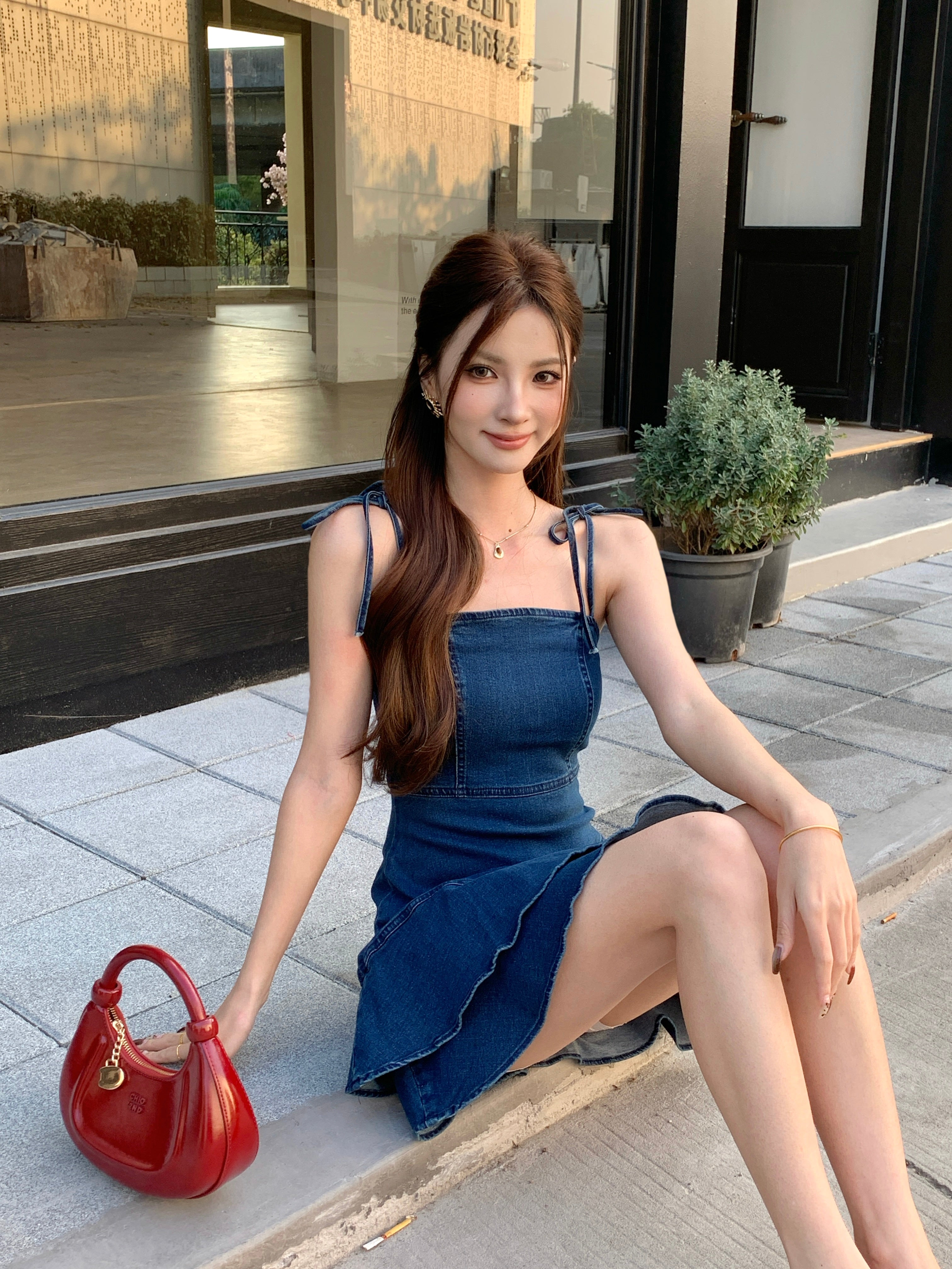 Yvette Denim Dress