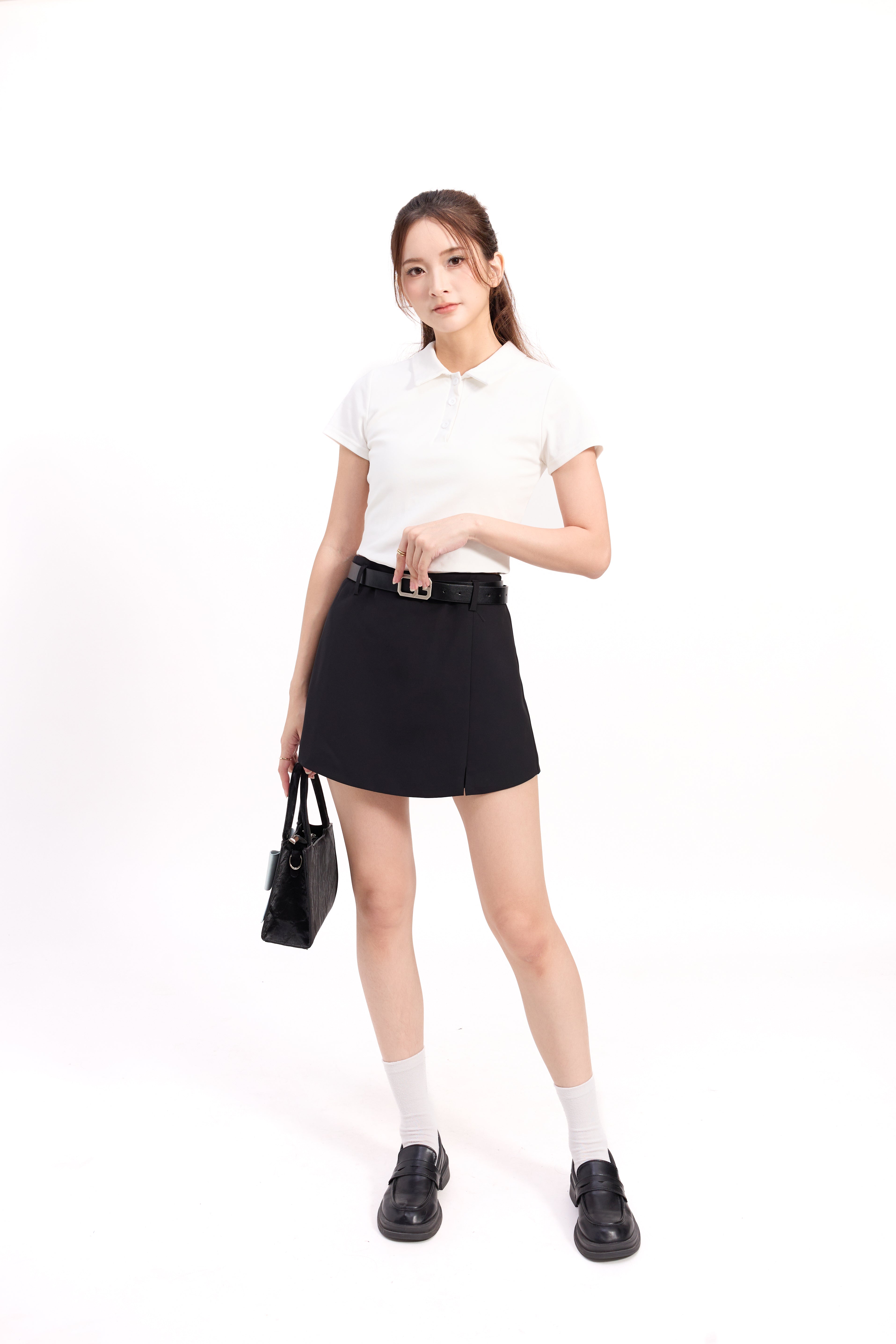 Kora Polo Crop Top