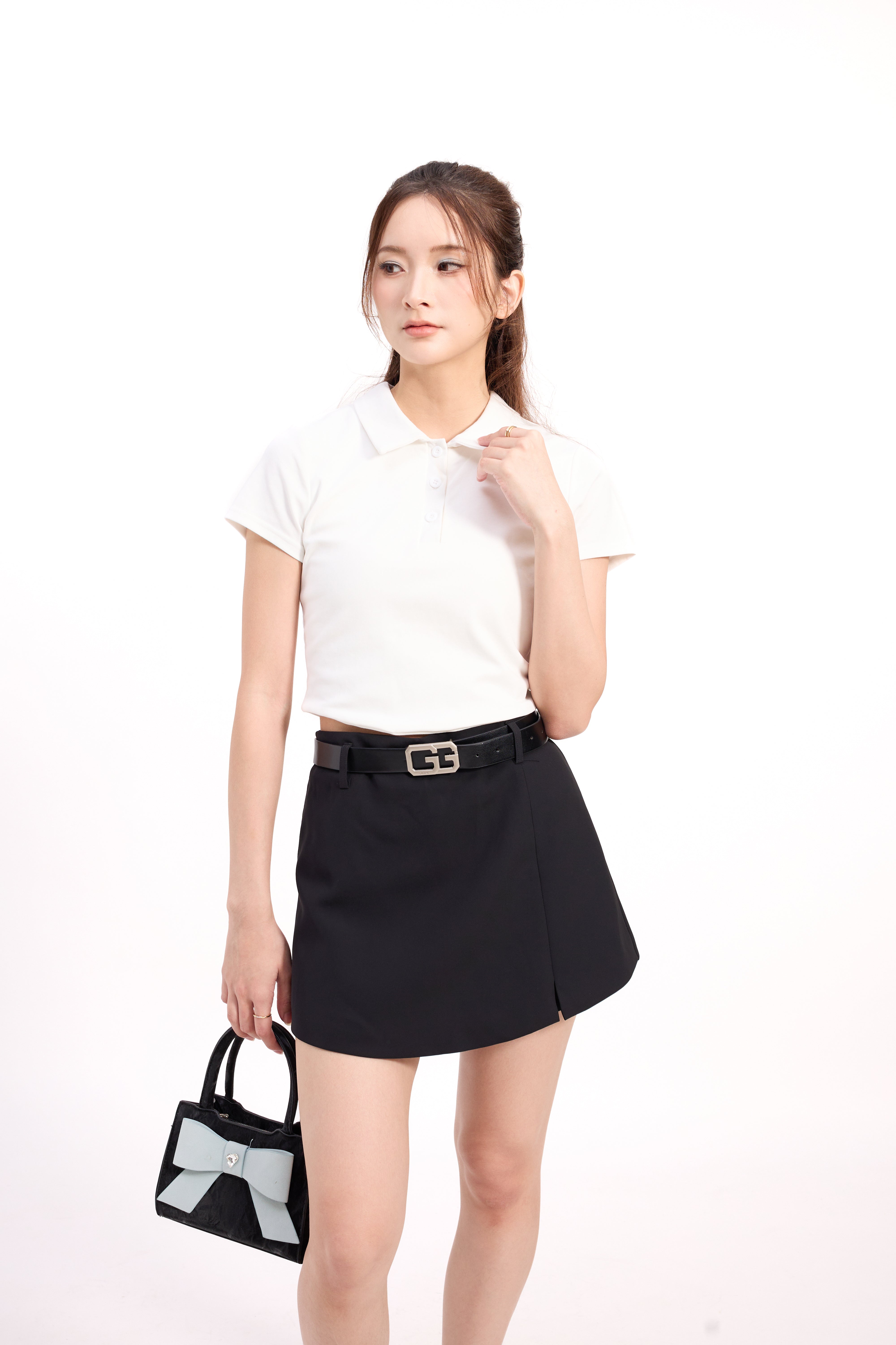 Kora Polo Crop Top