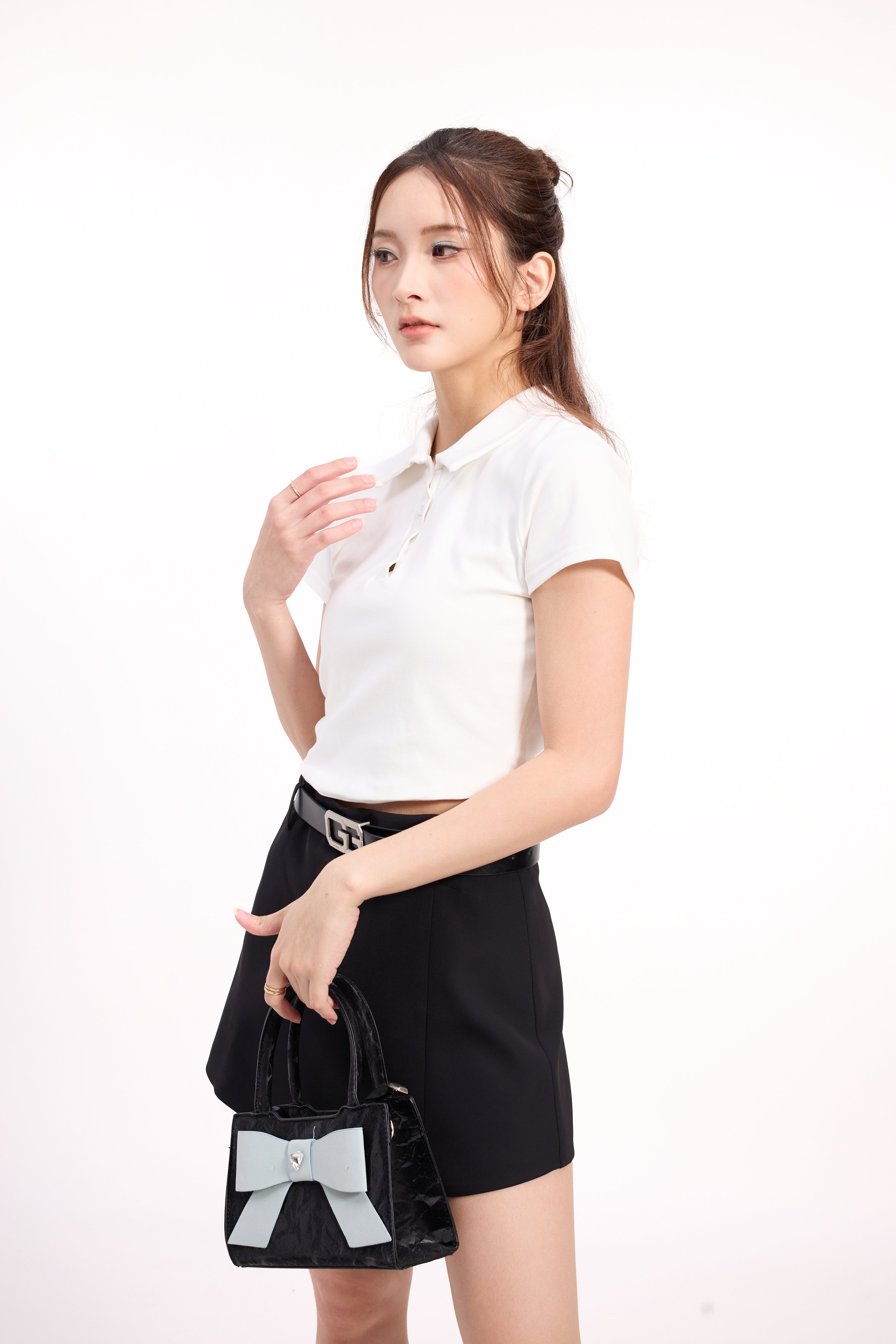Kora Polo Crop Top