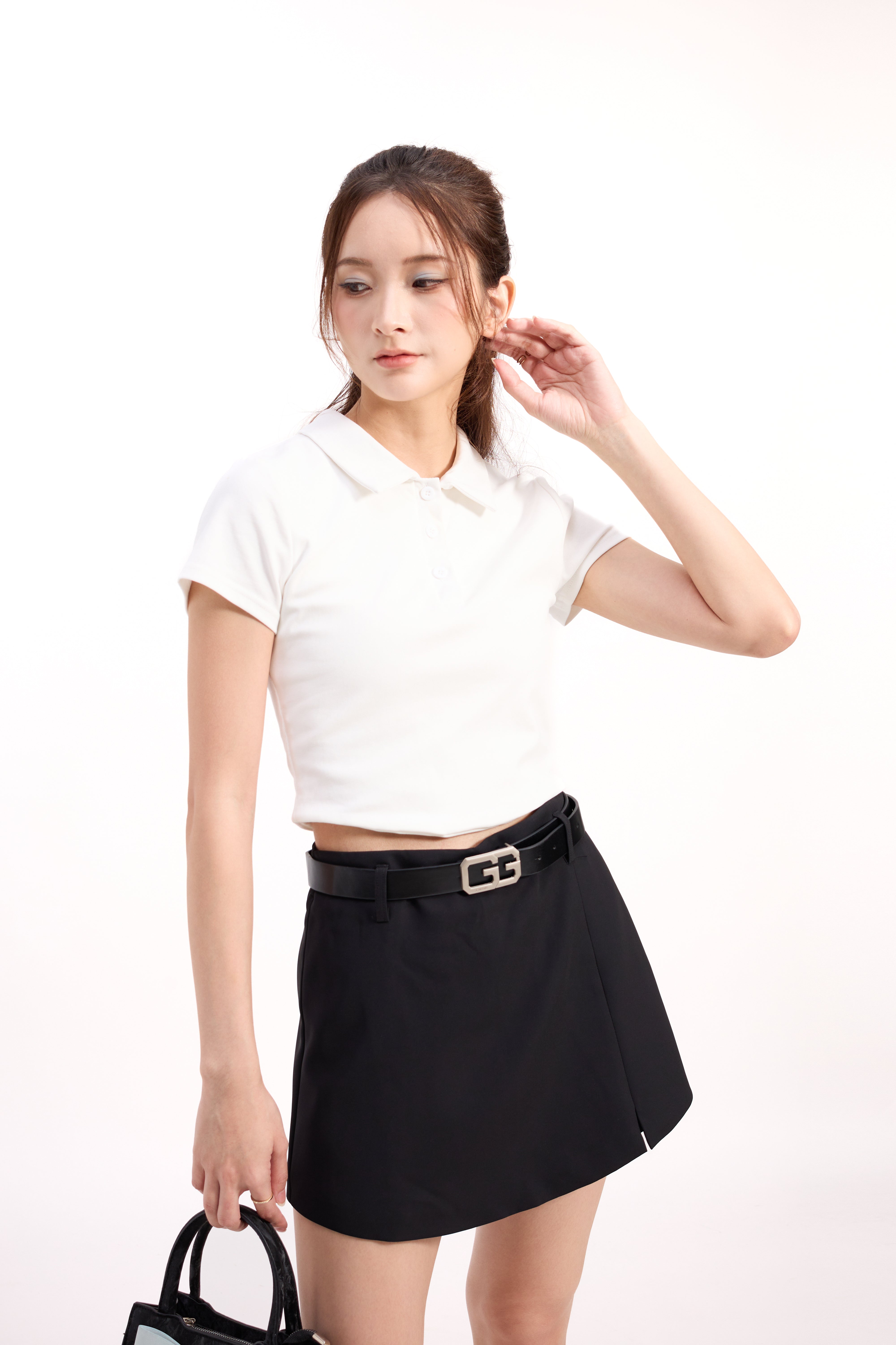 Kora Polo Crop Top