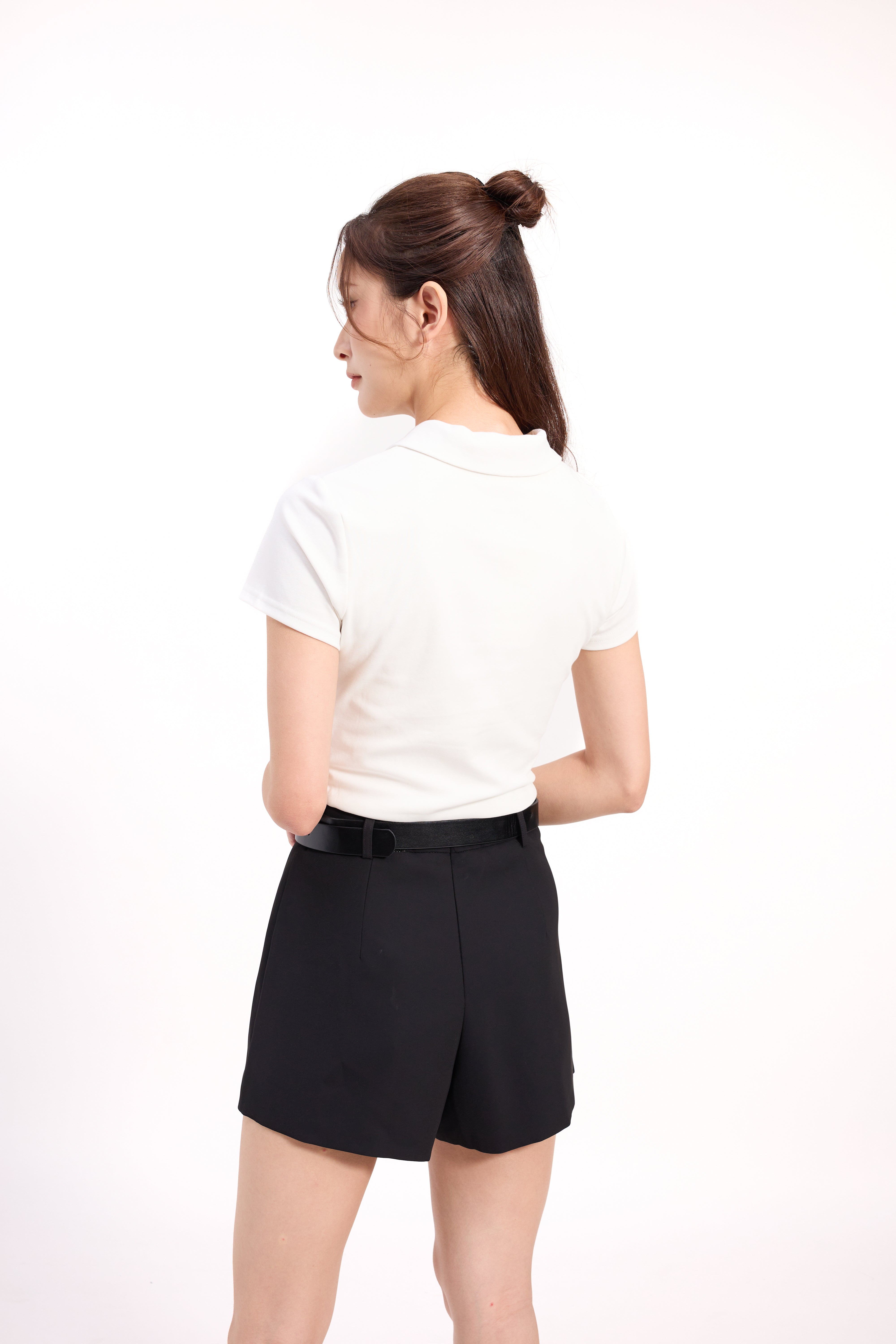 Kora Polo Crop Top
