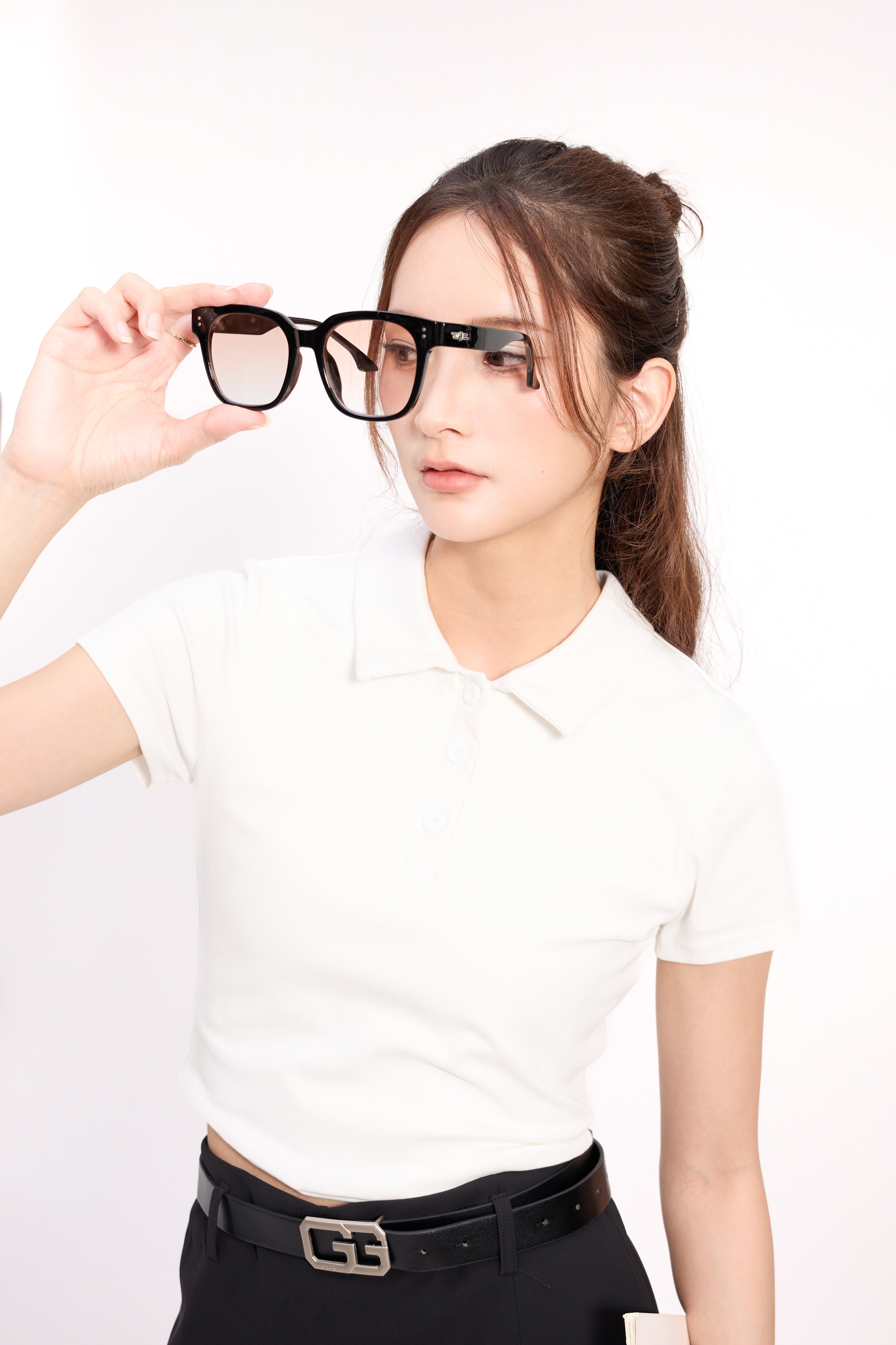 Kora Polo Crop Top
