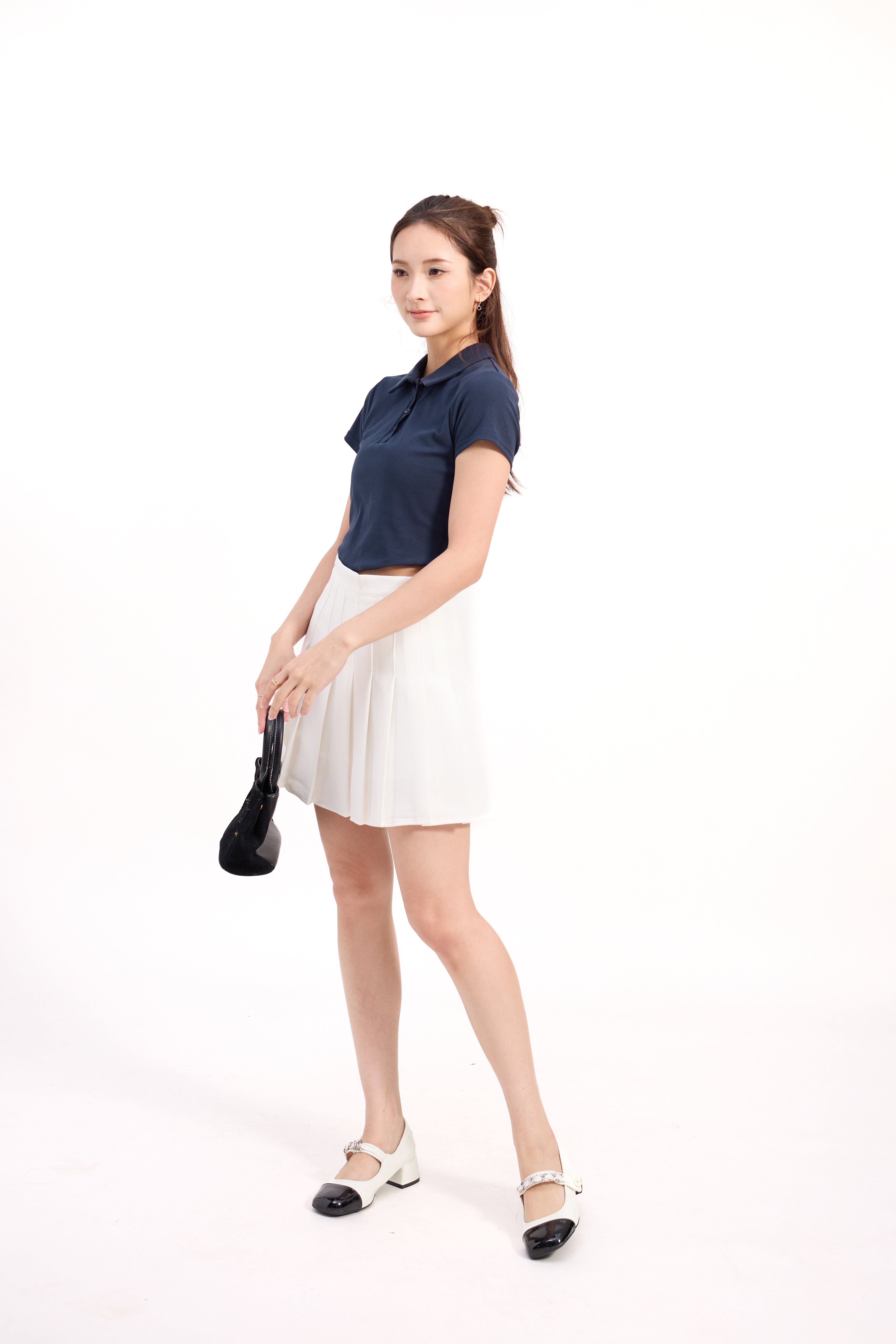 Kora Polo Crop Top