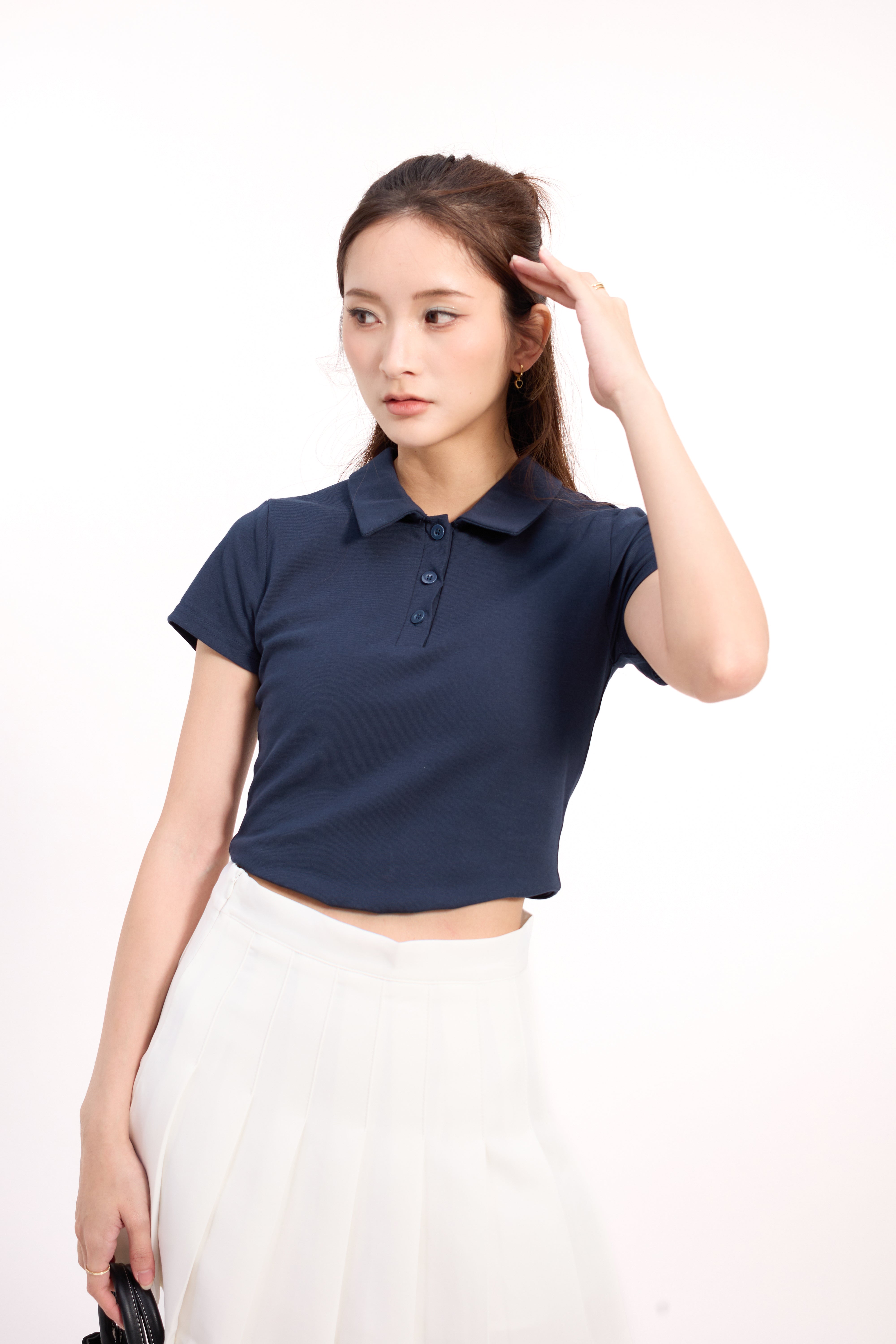 Kora Polo Crop Top
