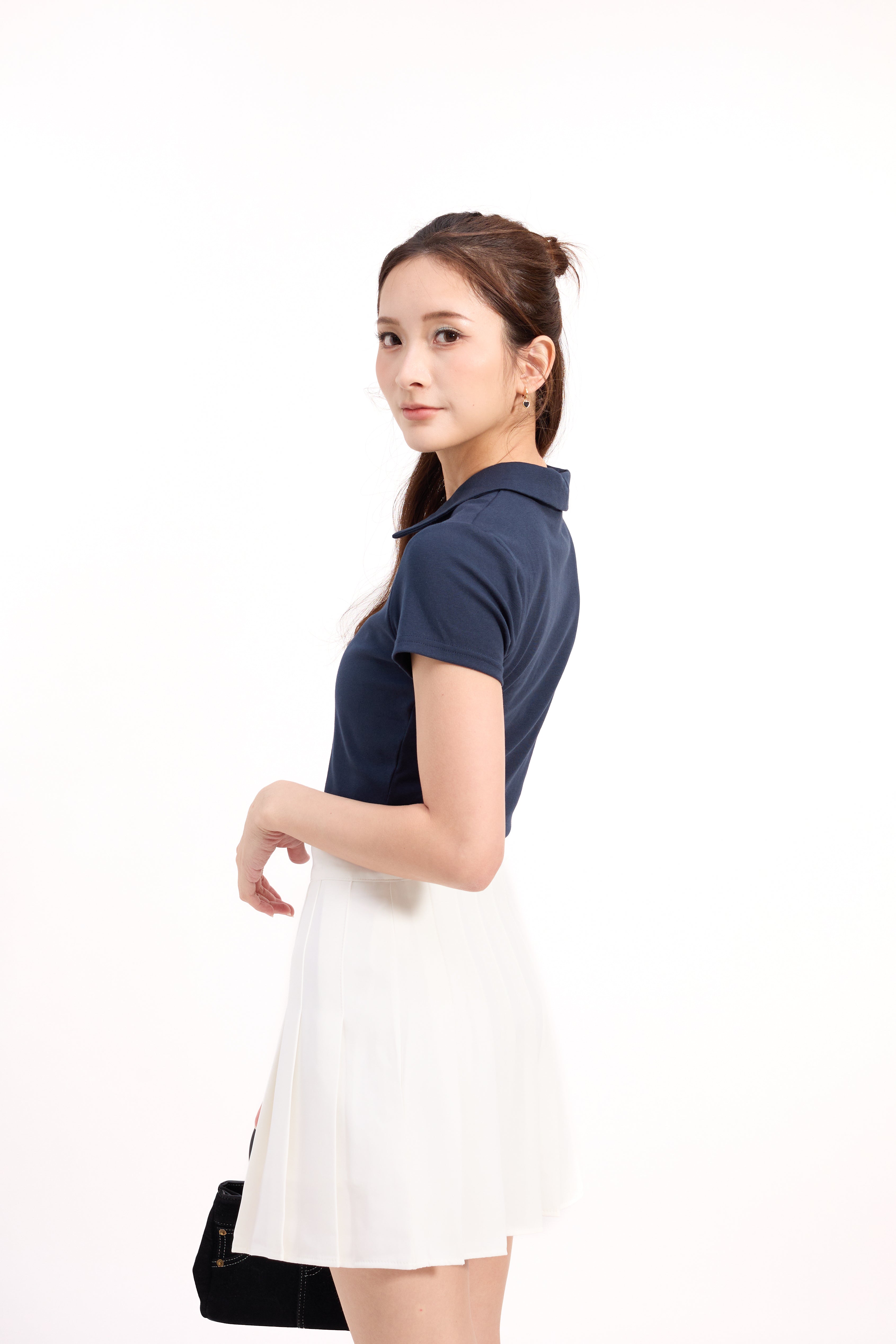 Kora Polo Crop Top