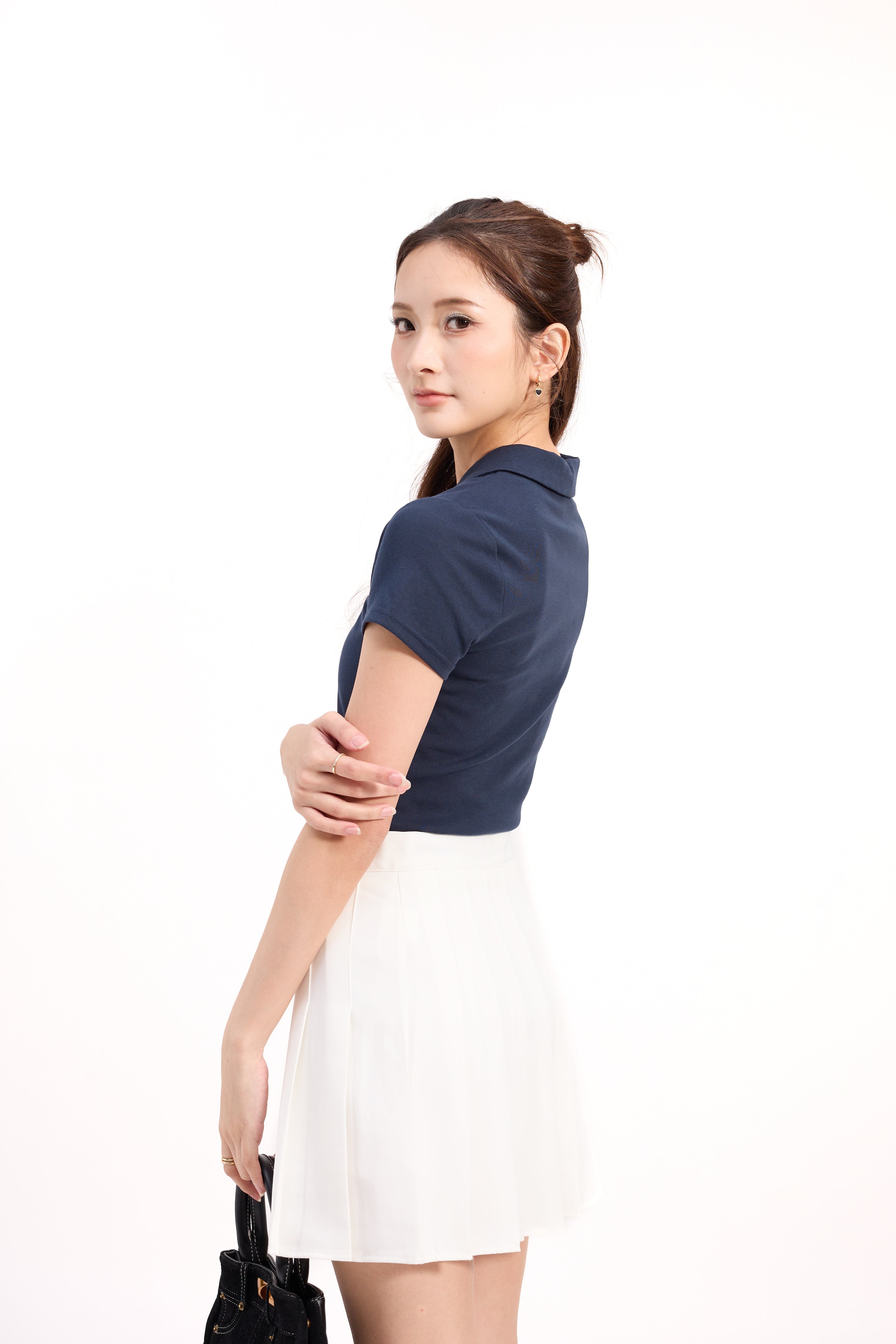 Kora Polo Crop Top