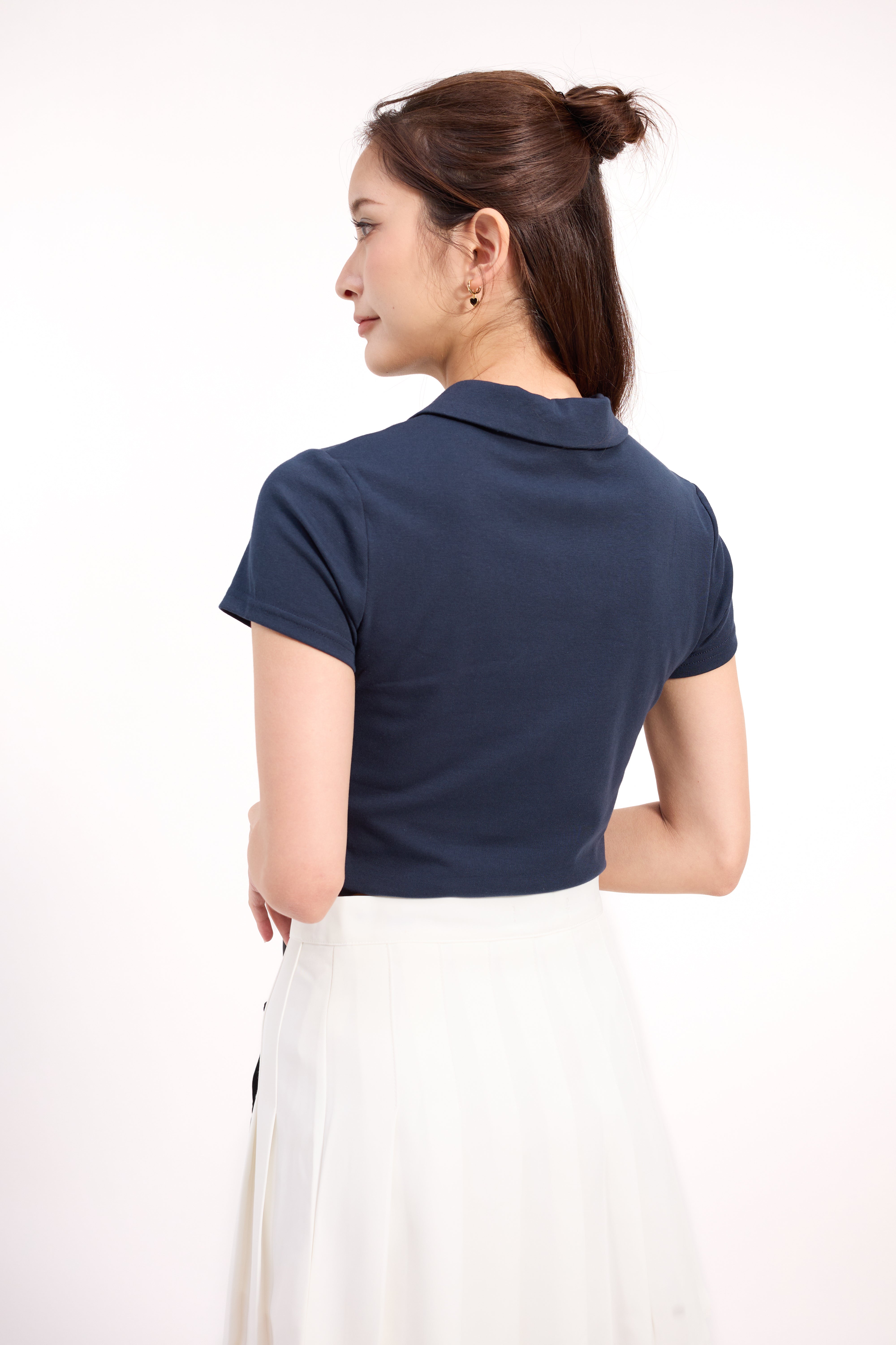 Kora Polo Crop Top