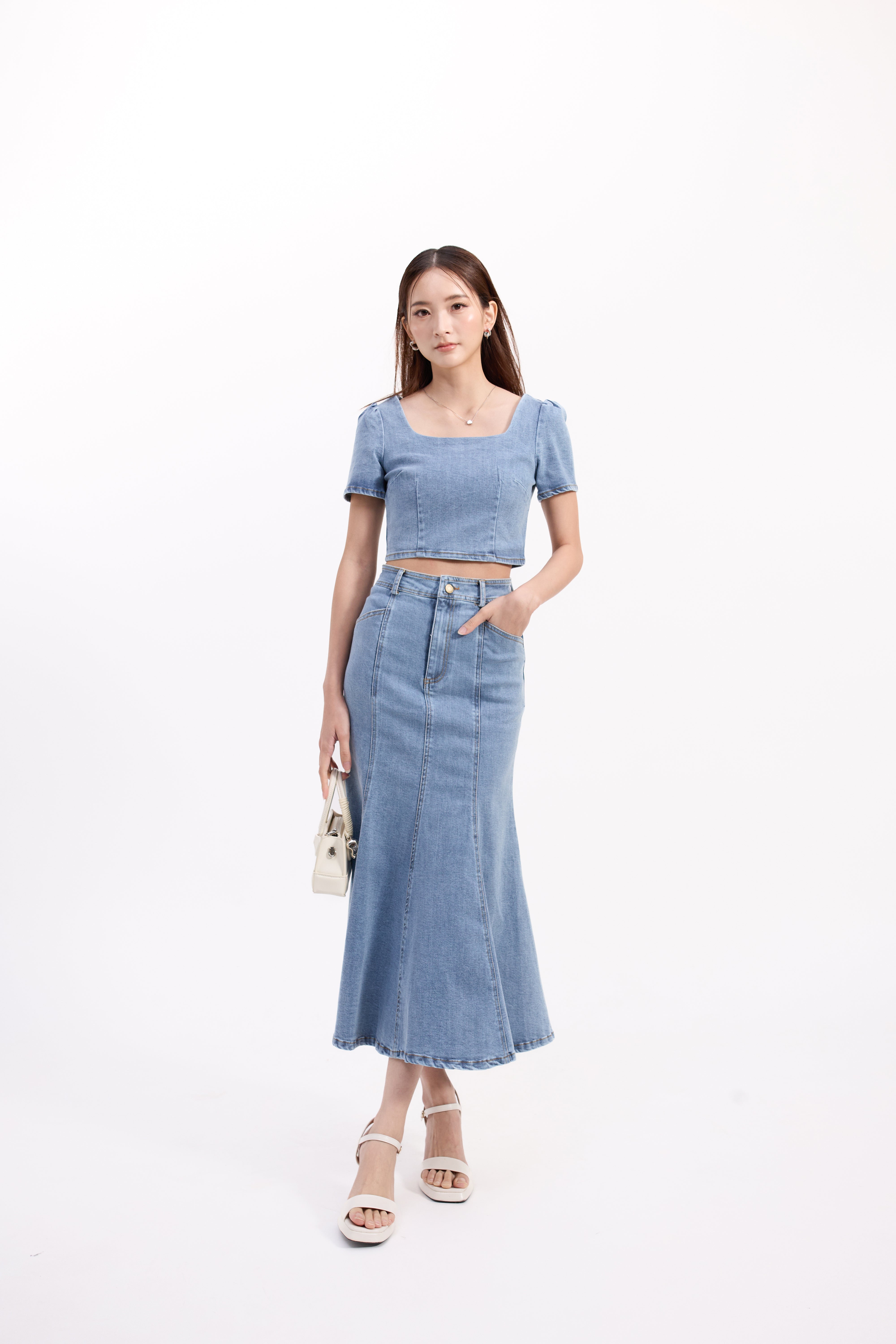 Seori Denim Skirt