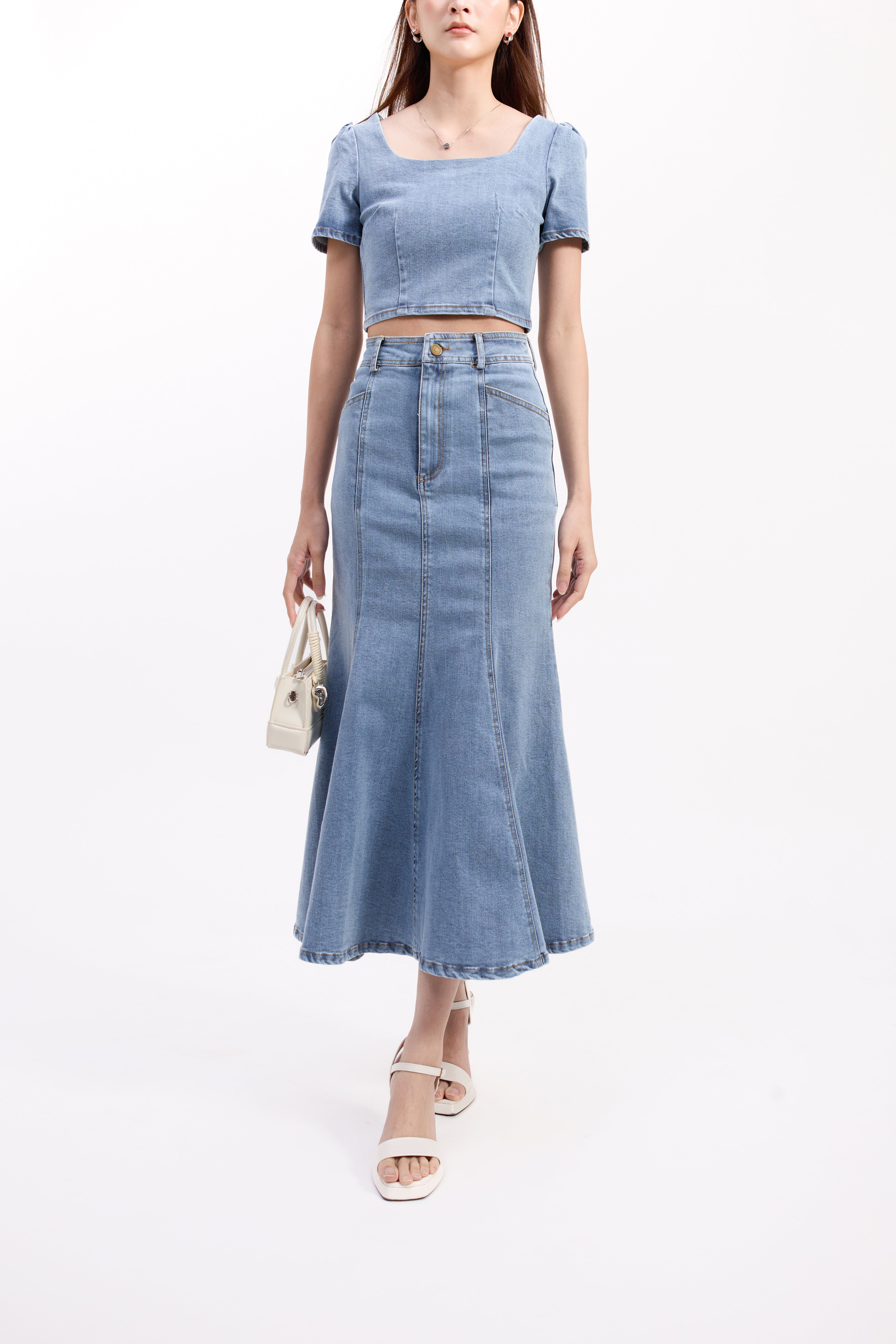 Seori Denim Skirt