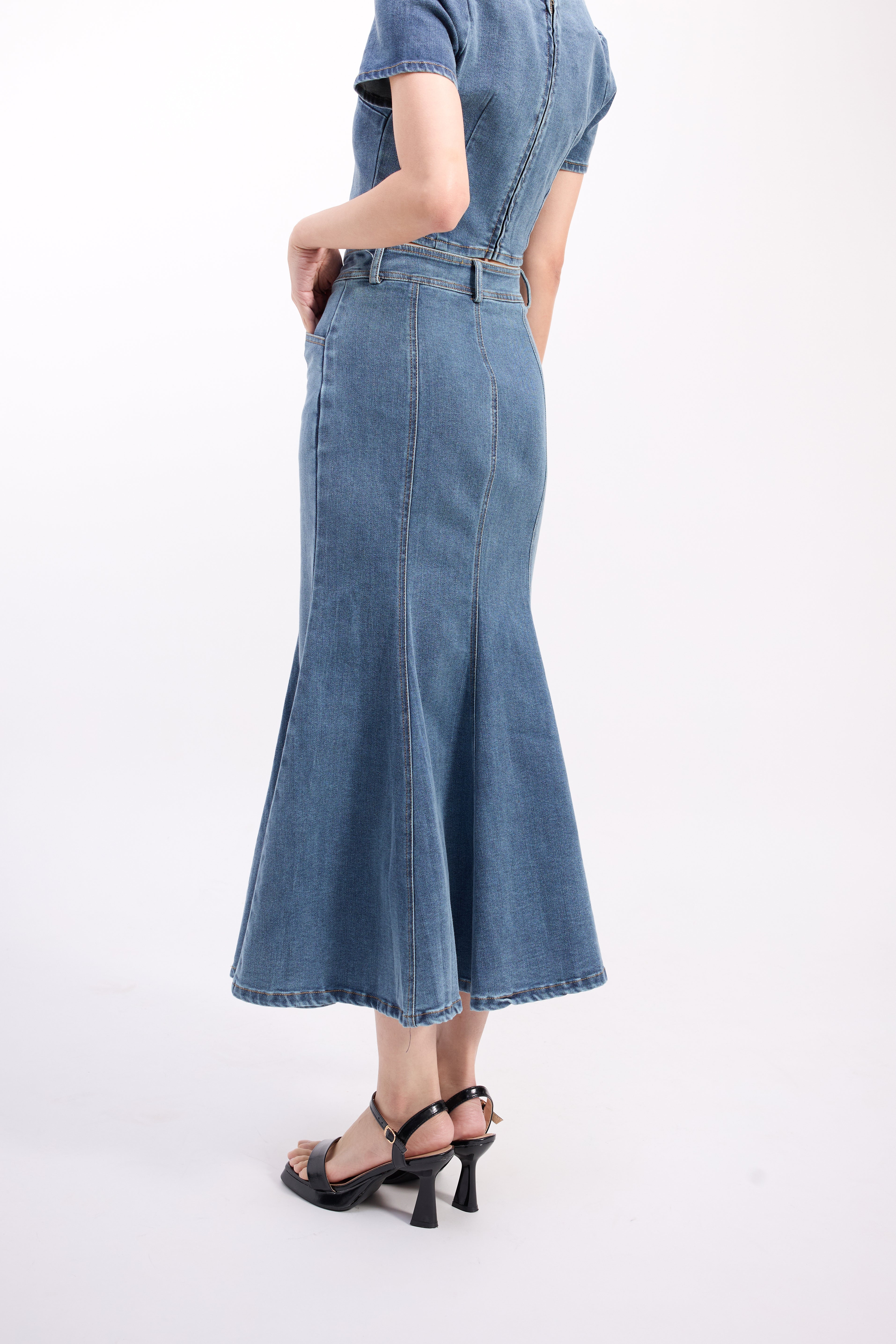 Seori Denim Skirt