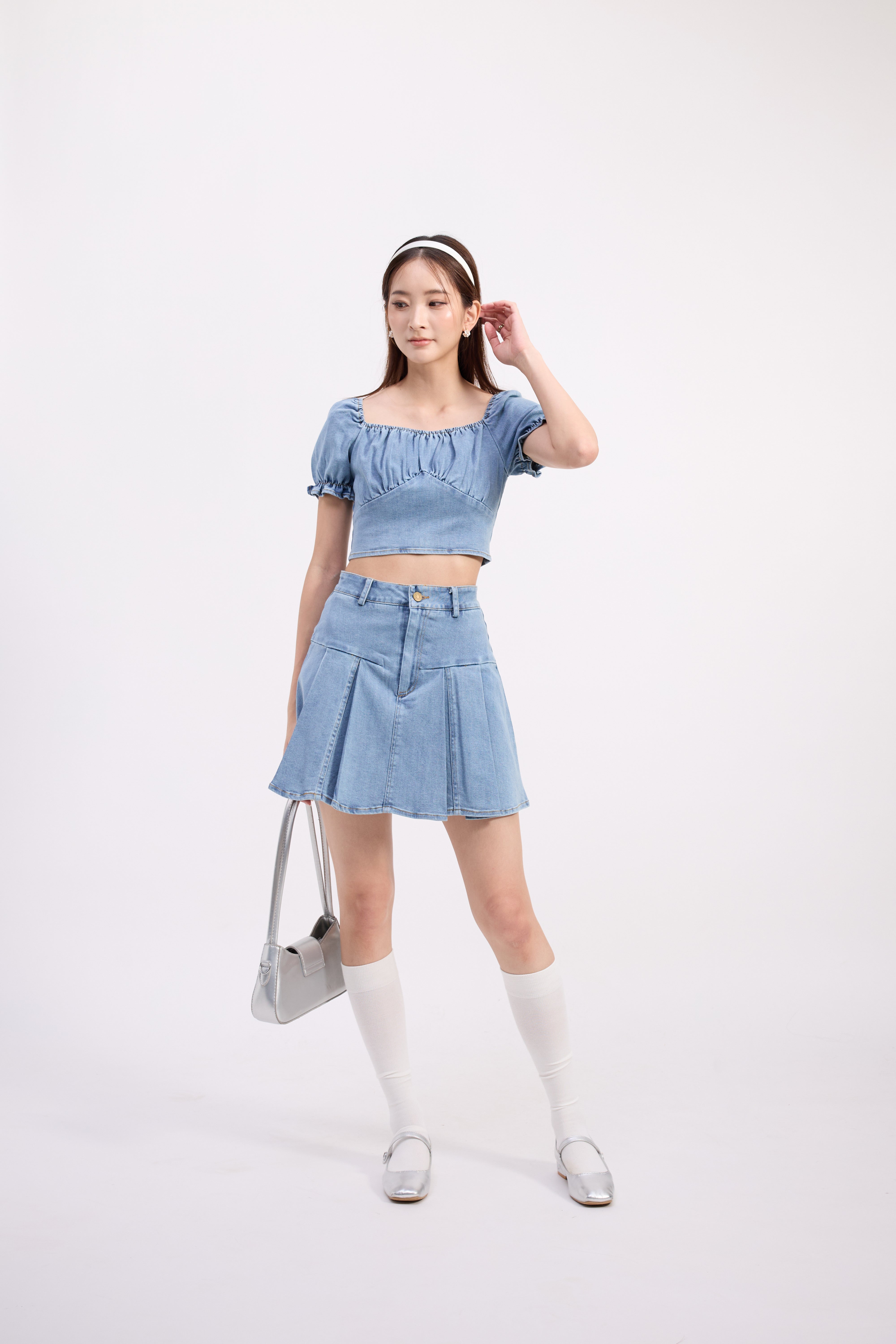 Taeri Denim Top