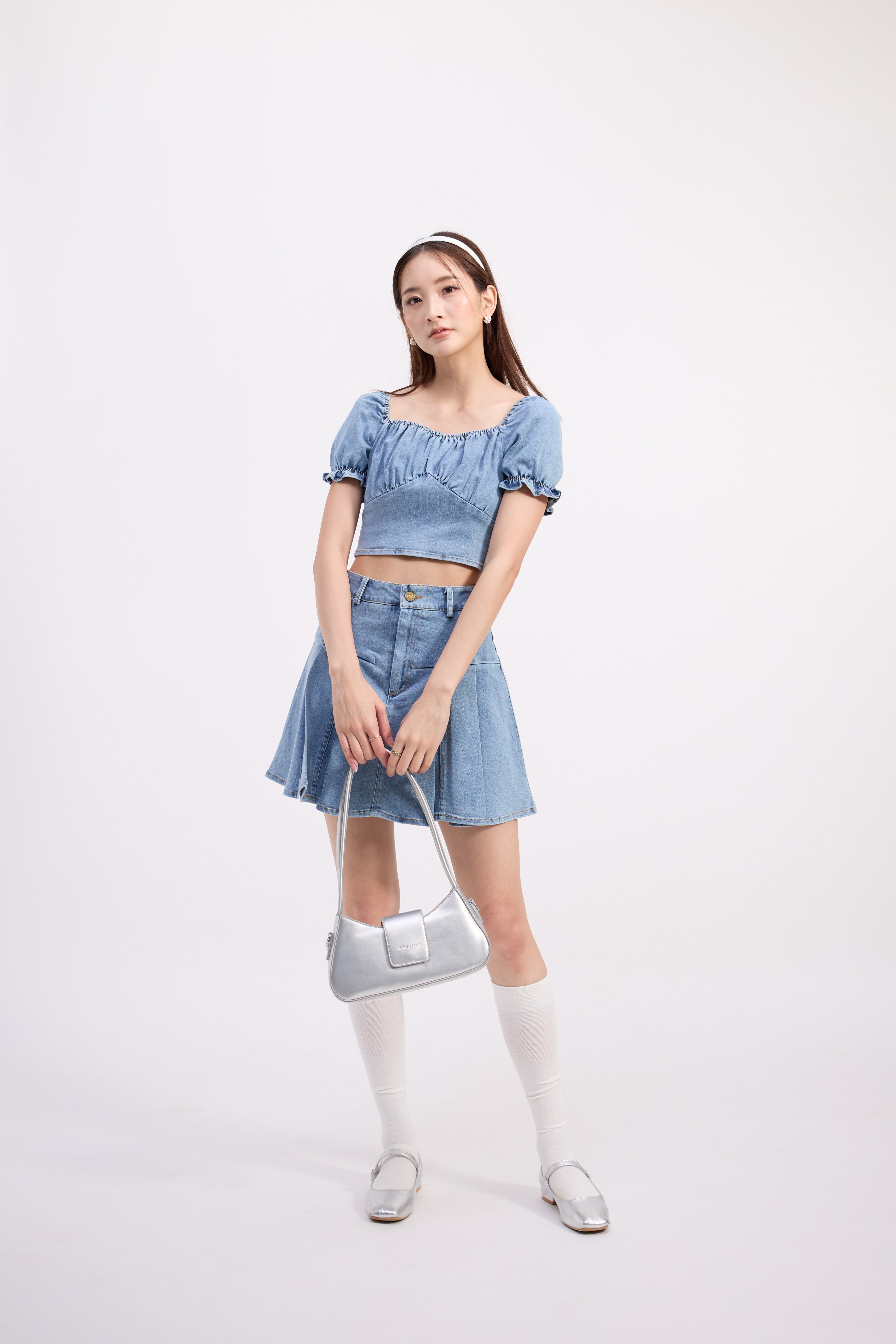 Taeri Denim Top