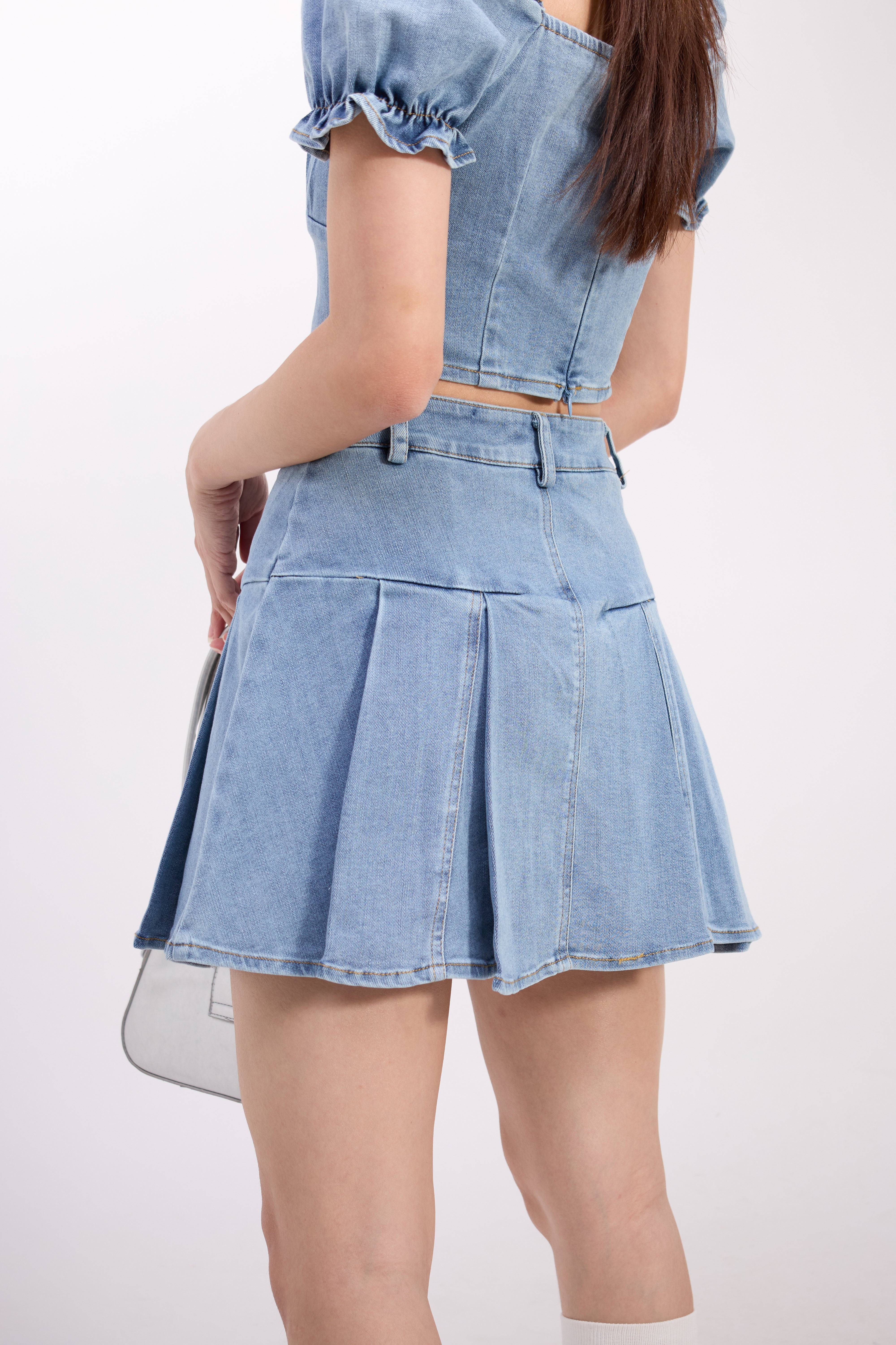 Taeri Denim Skirt