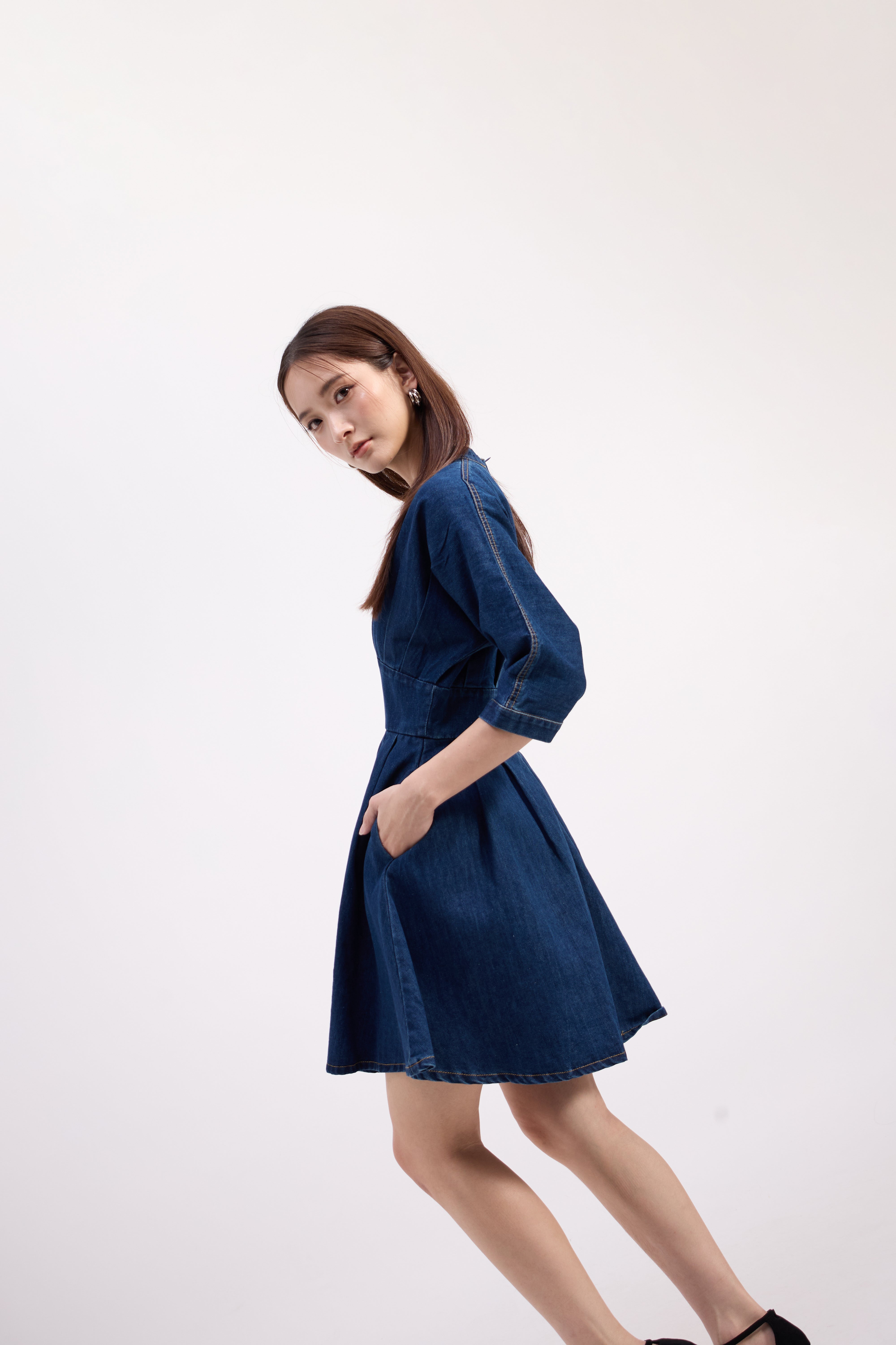 Floss Denim Dress