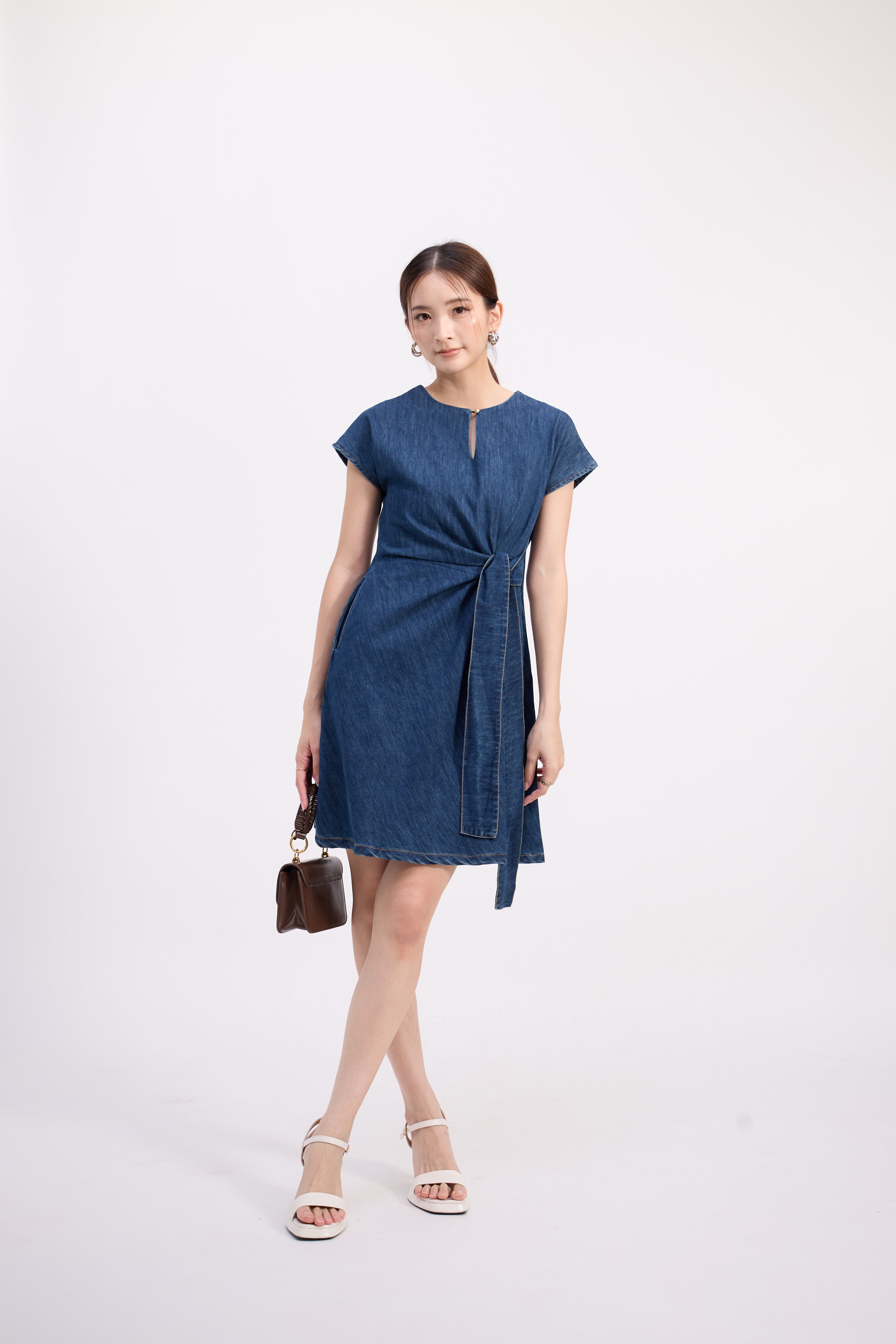 Olivie Denim Dress