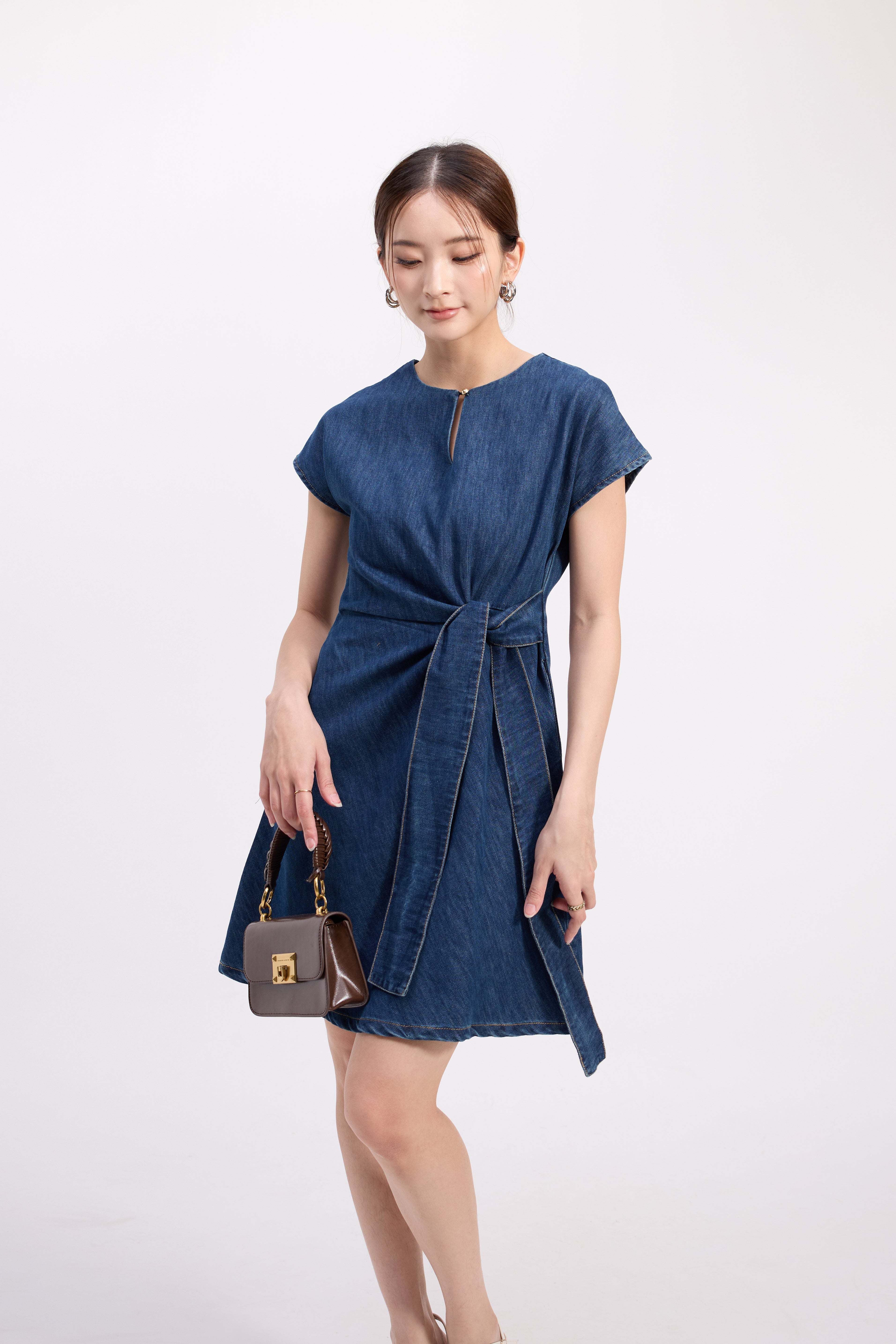 Olivie Denim Dress