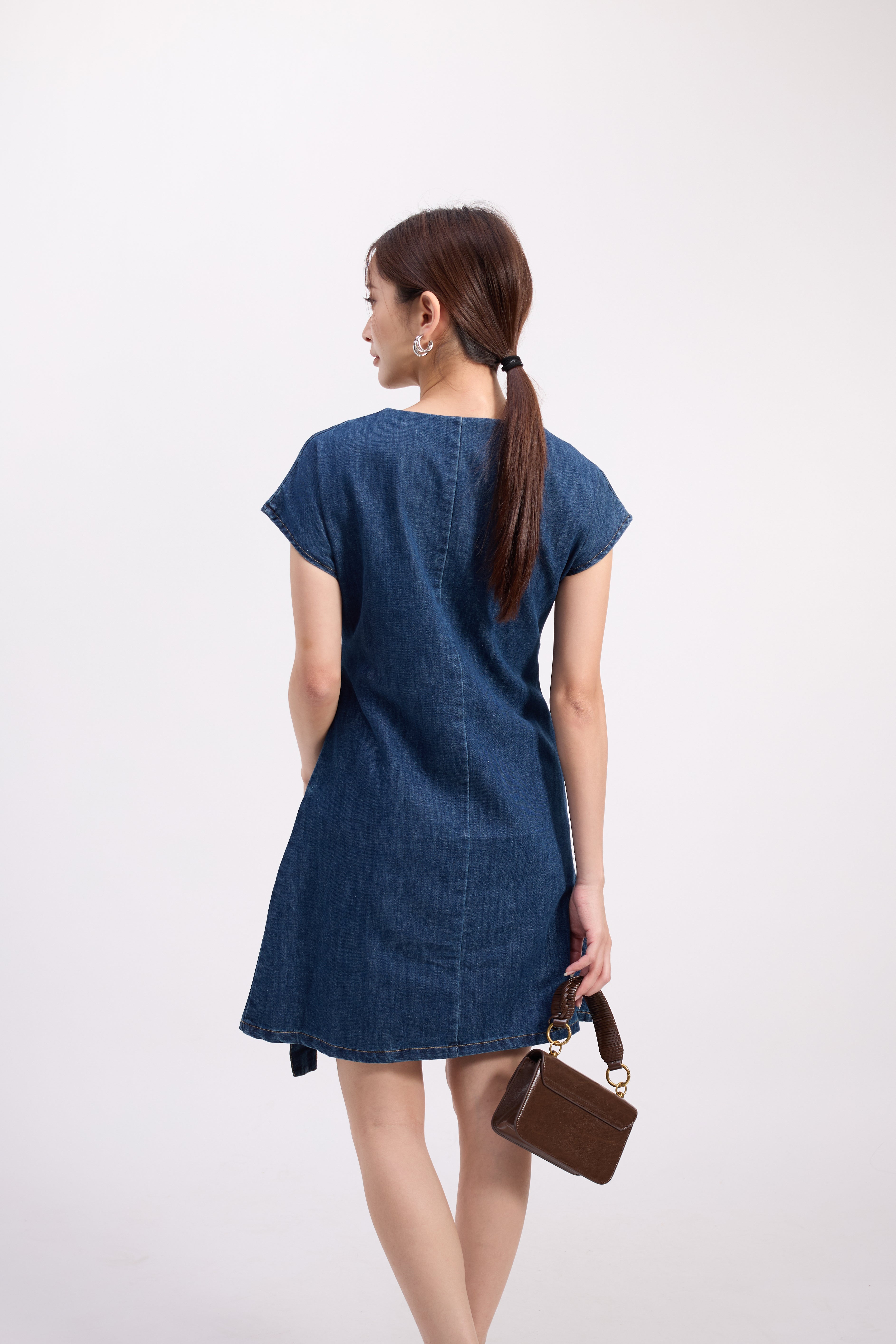 Olivie Denim Dress