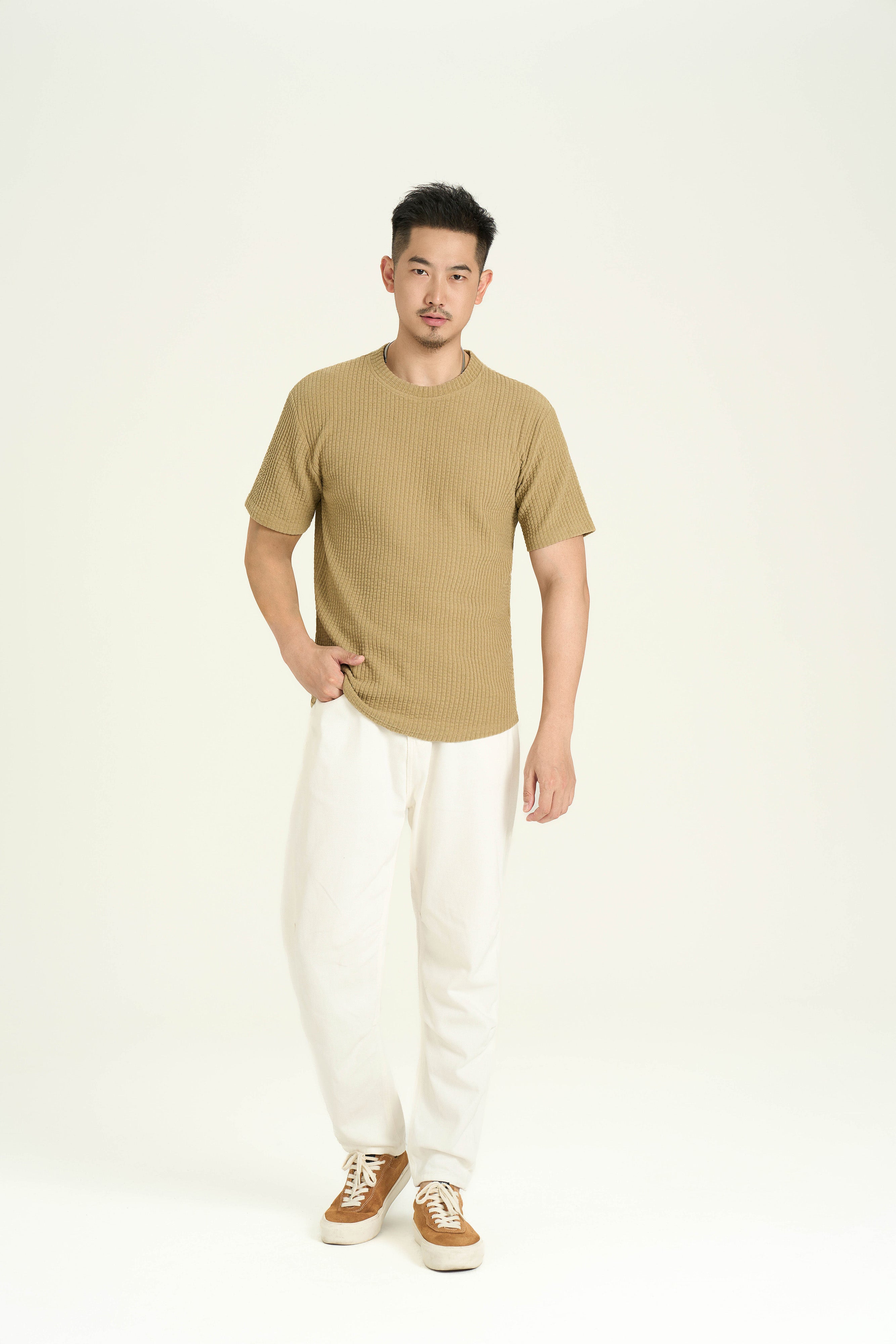 James Crew Neck T-Shirt(Defect)