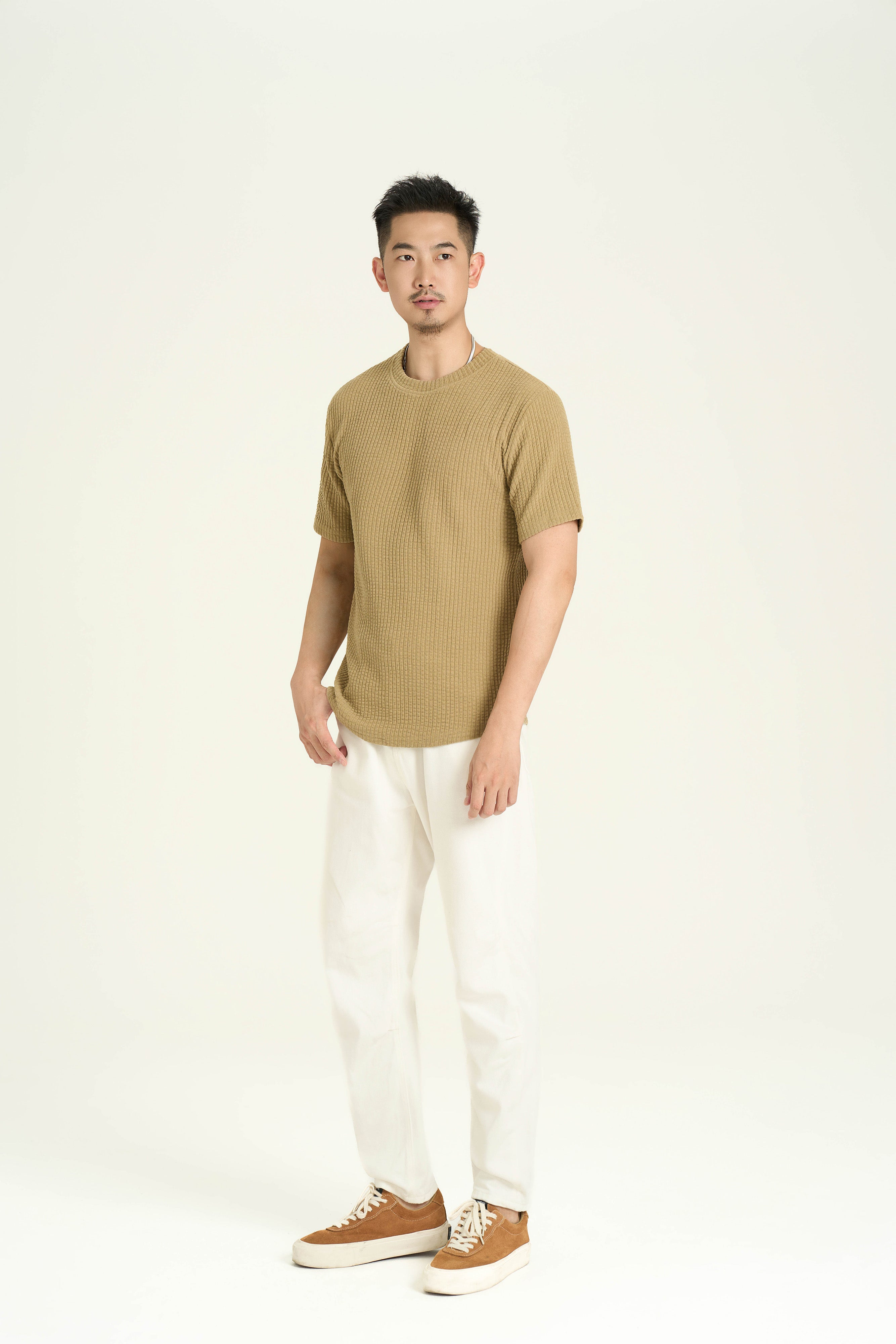 James Crew Neck T-Shirt(Defect)