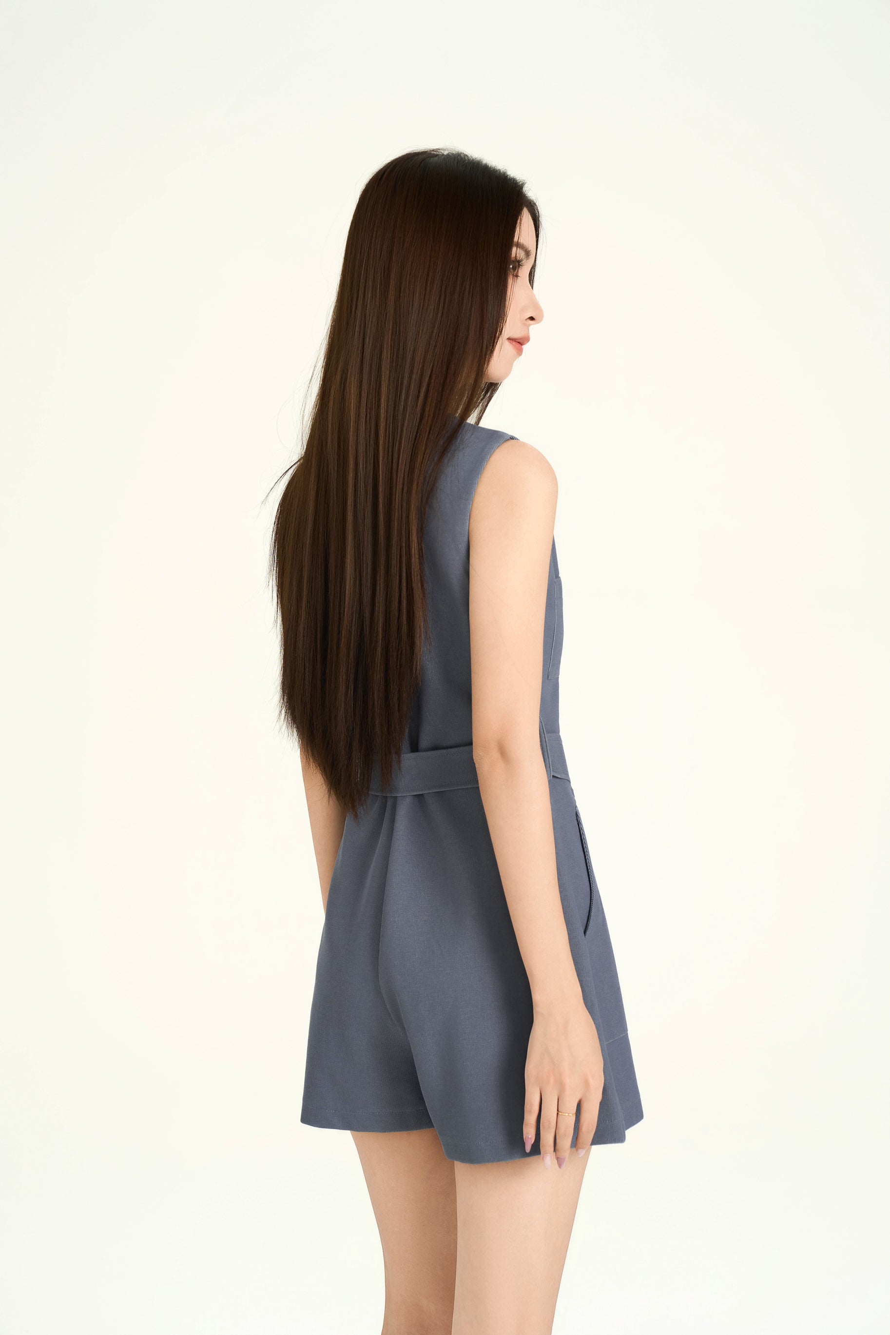 Willa Denim Romper